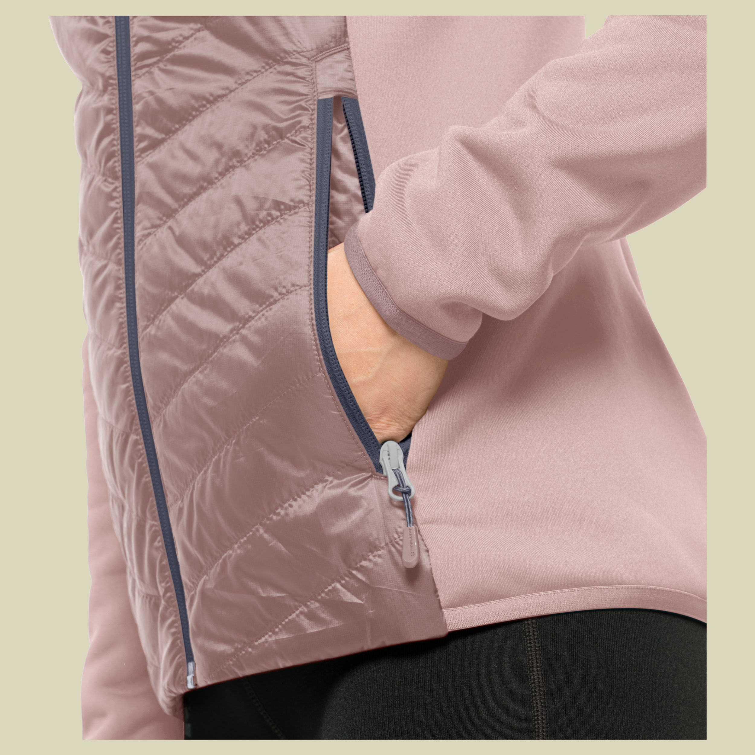 Routeburn Pro Hybrid Jacket Women Größe XL Farbe rose smoke