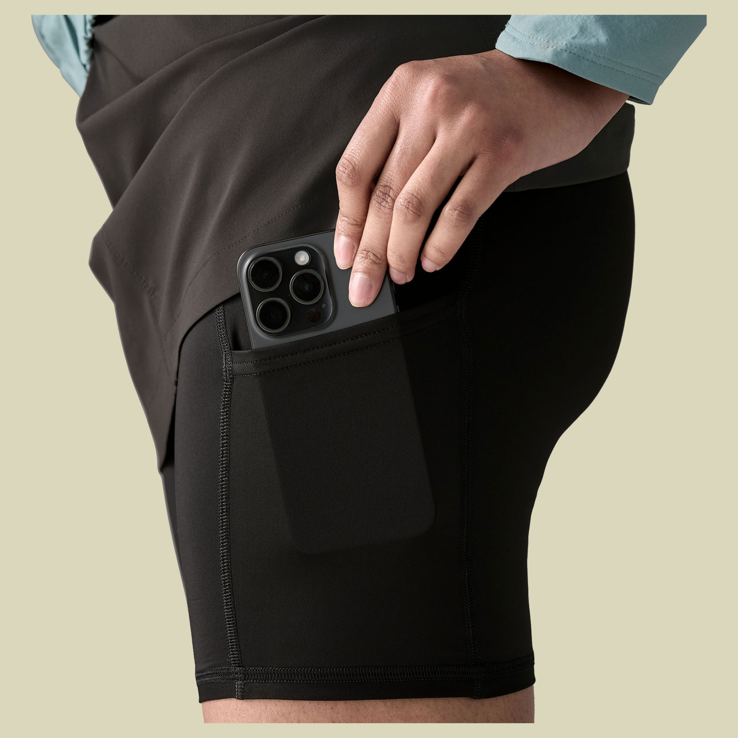 Terrebonne Traveler Skort XS schwarz - black