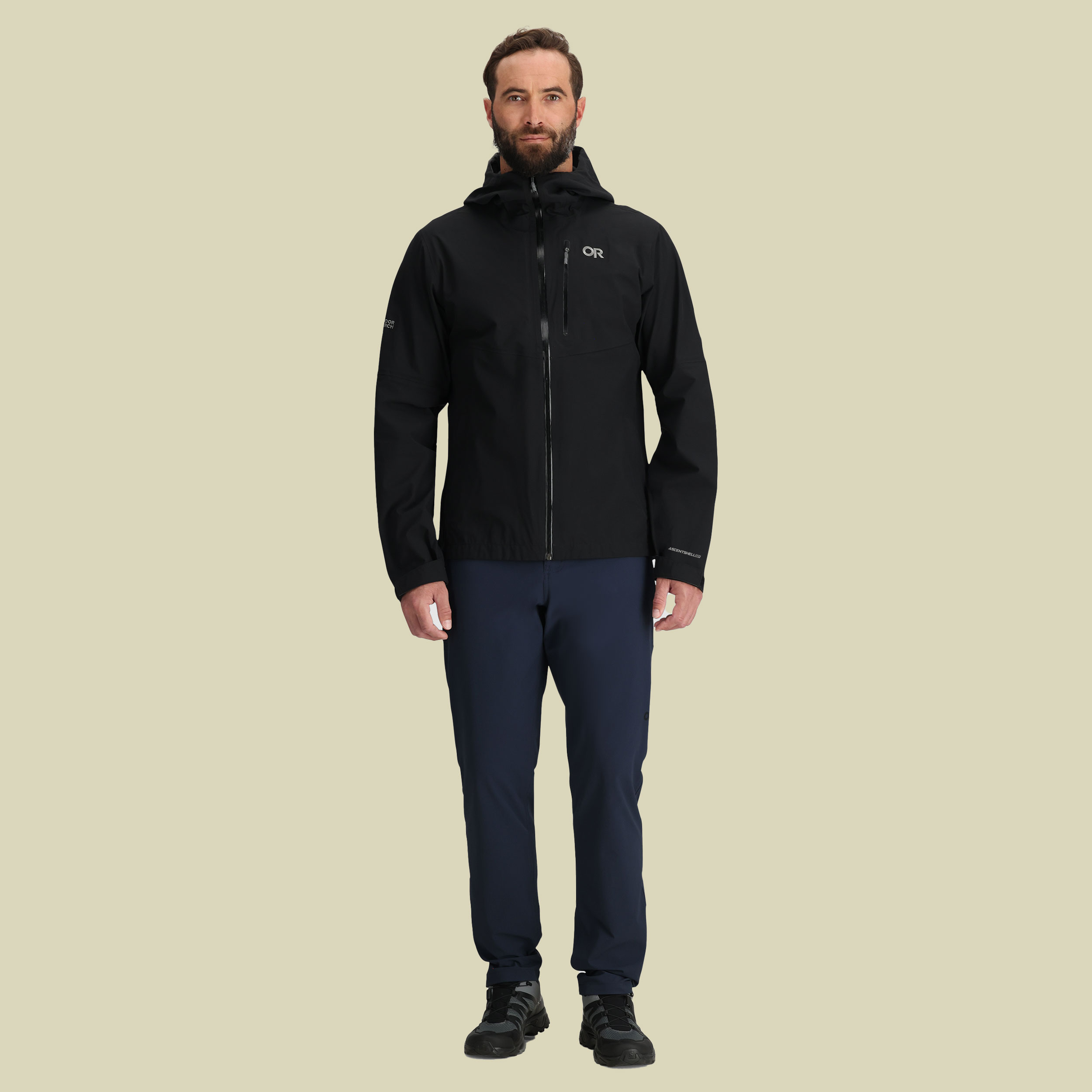 Men`s Foray 3L Jacket M schwarz - black