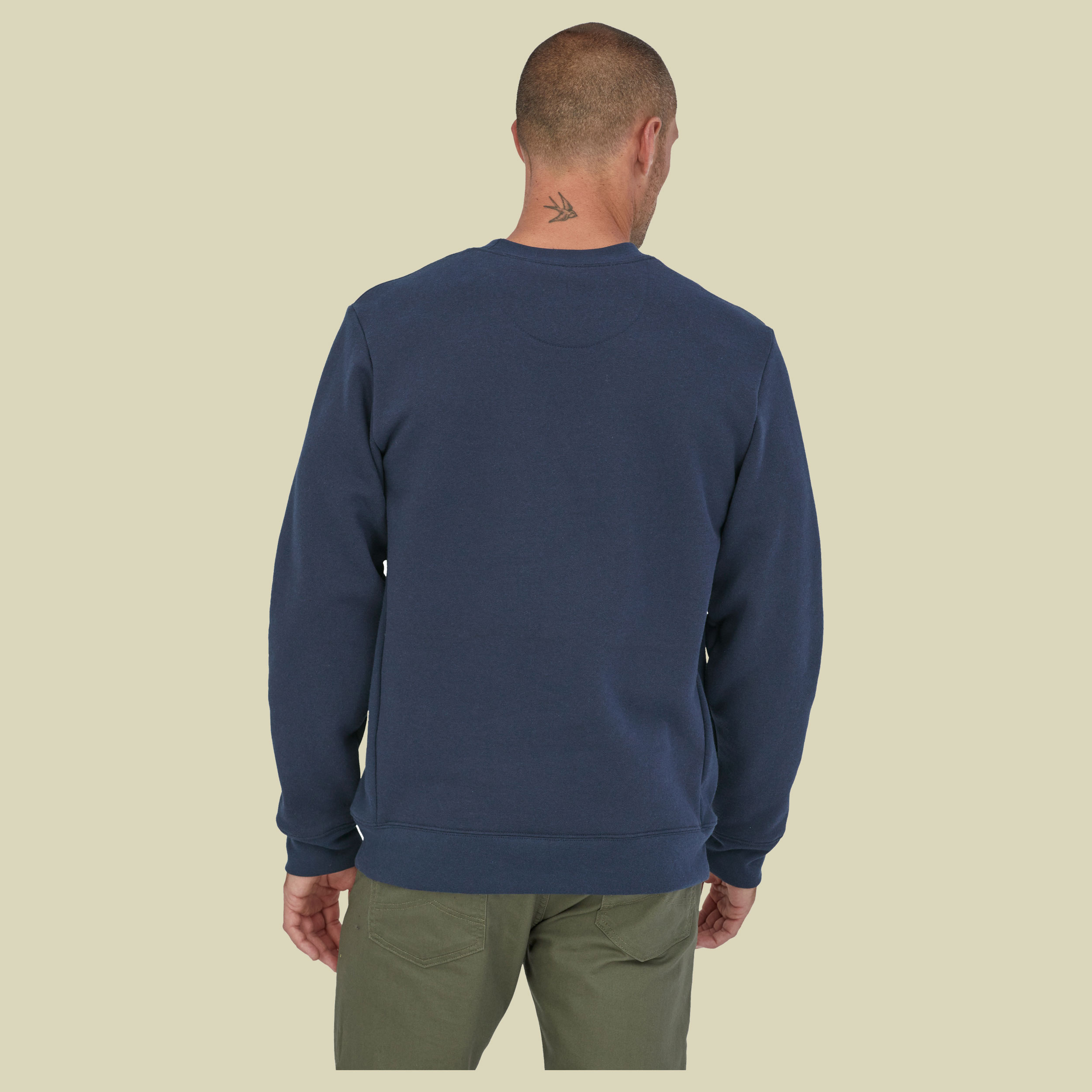 P-6 Label UPRISAL Crew Sweatshirt Men Größe M  Farbe new navy