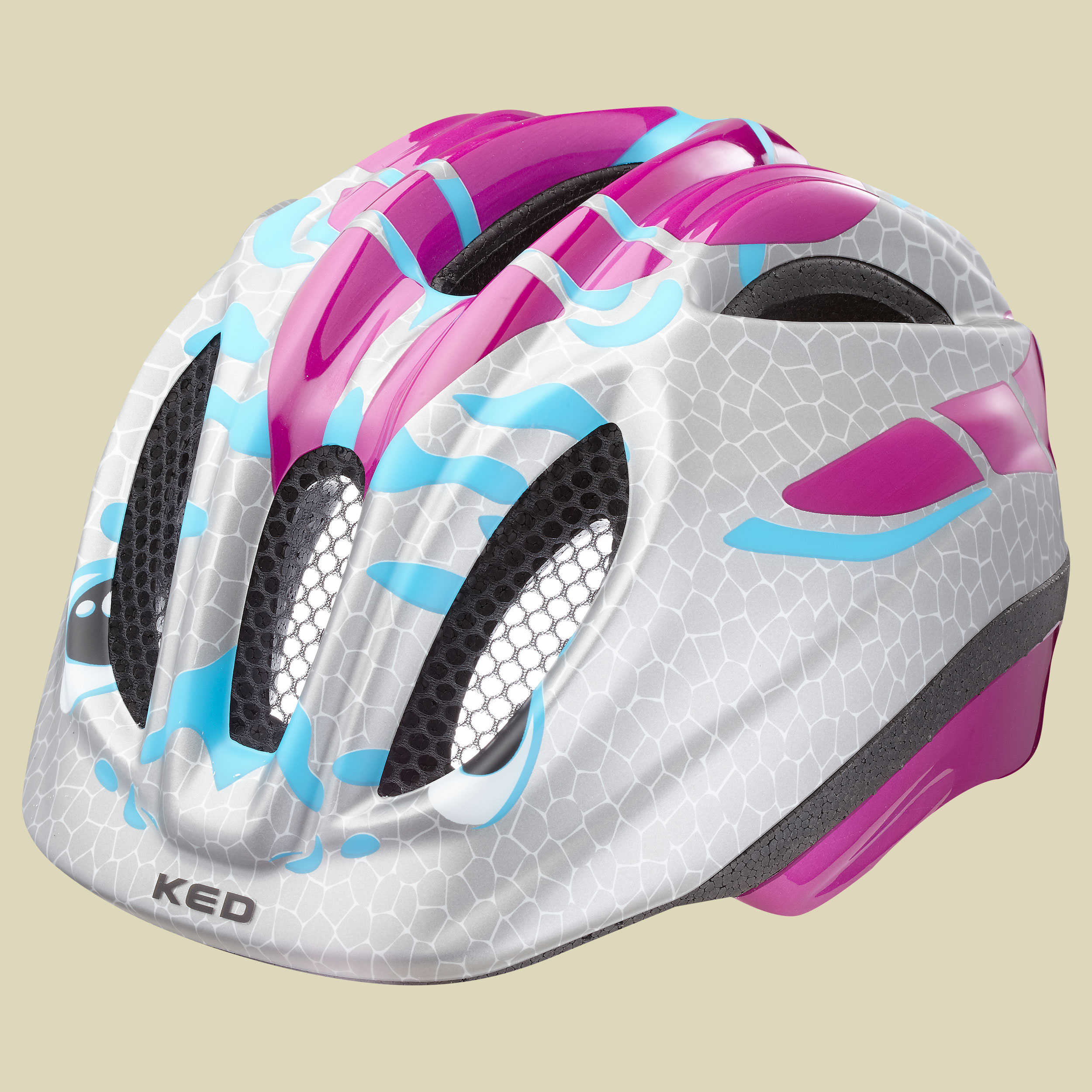 Meggy Trend Kopfumfang S 46-51 Farbe dino violet silver