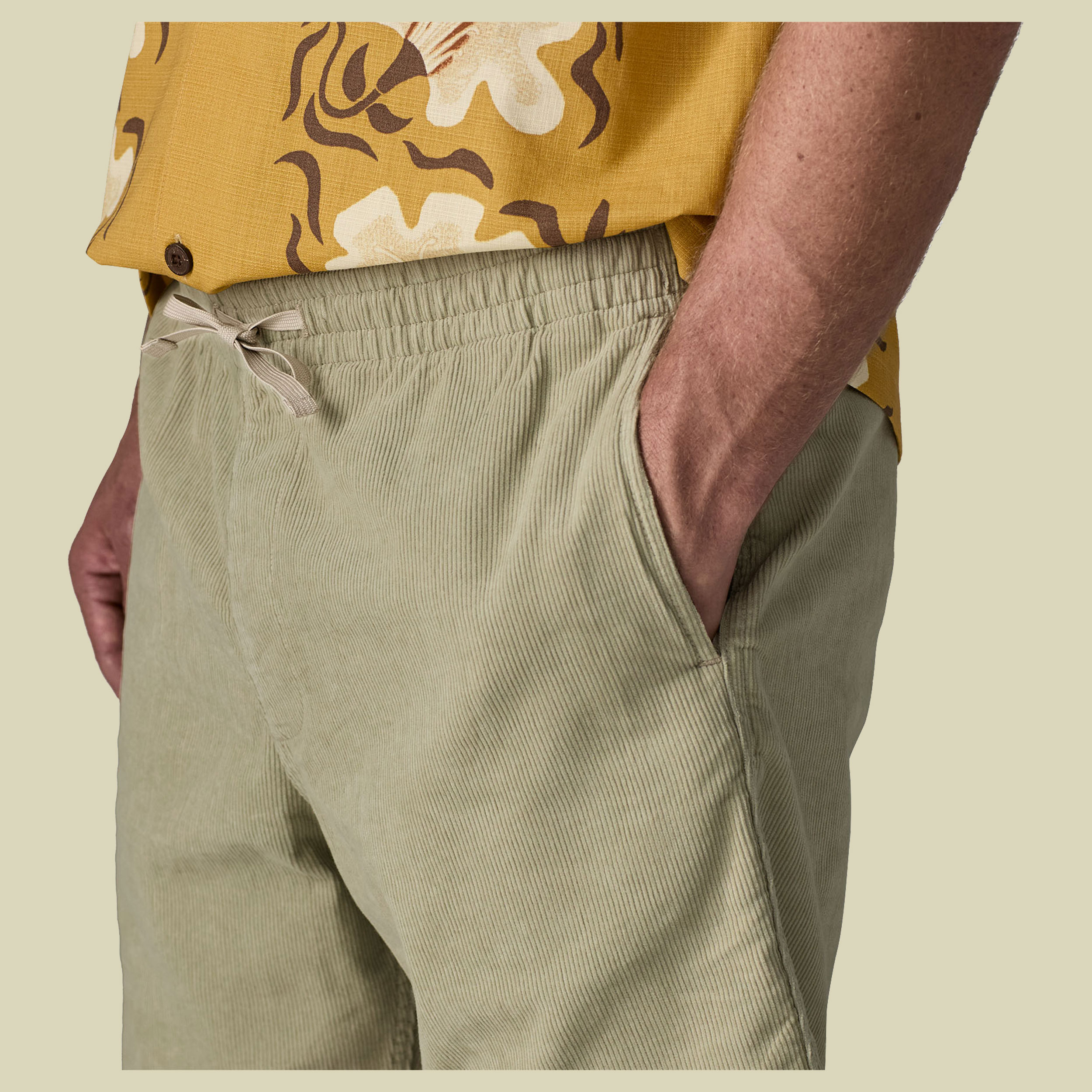 Corduroy Volley Shorts Men S grau - pelican