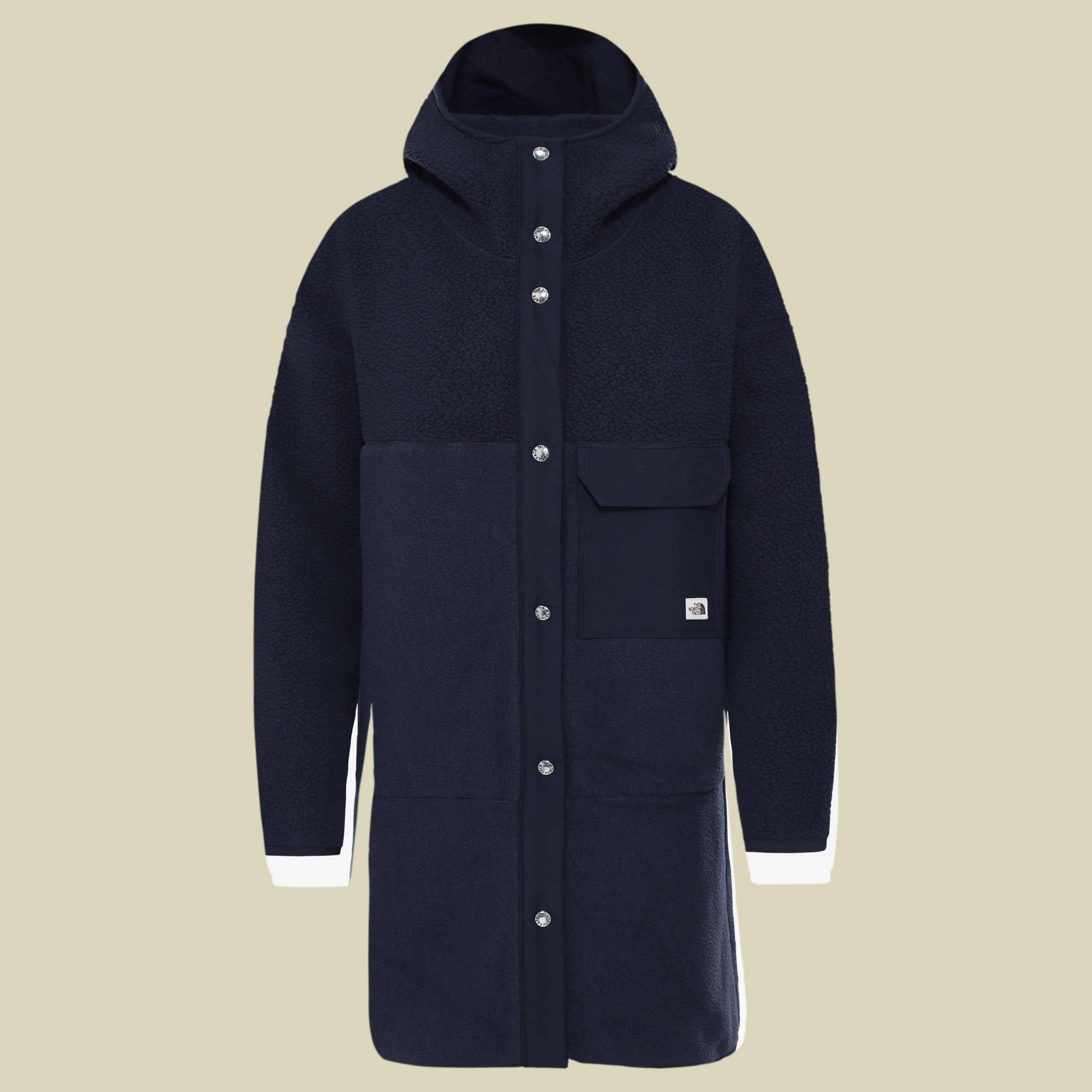 Fleece Mashup Coat Women Größe XS Farbe aviator navy