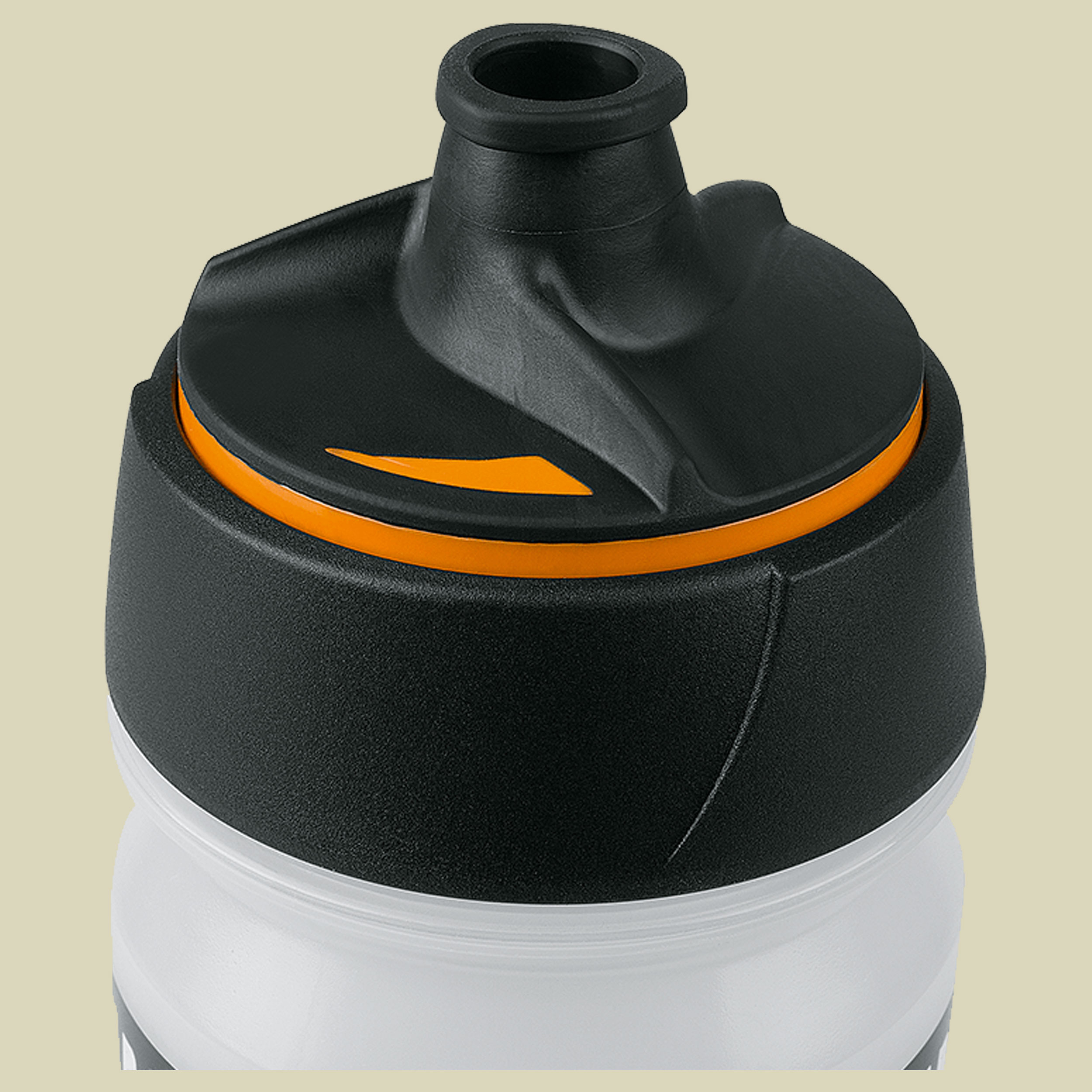 Tacx Shanti mit Jet-Valve-Verschluss Volumen 750 ml Farbe transparent-schwarz
