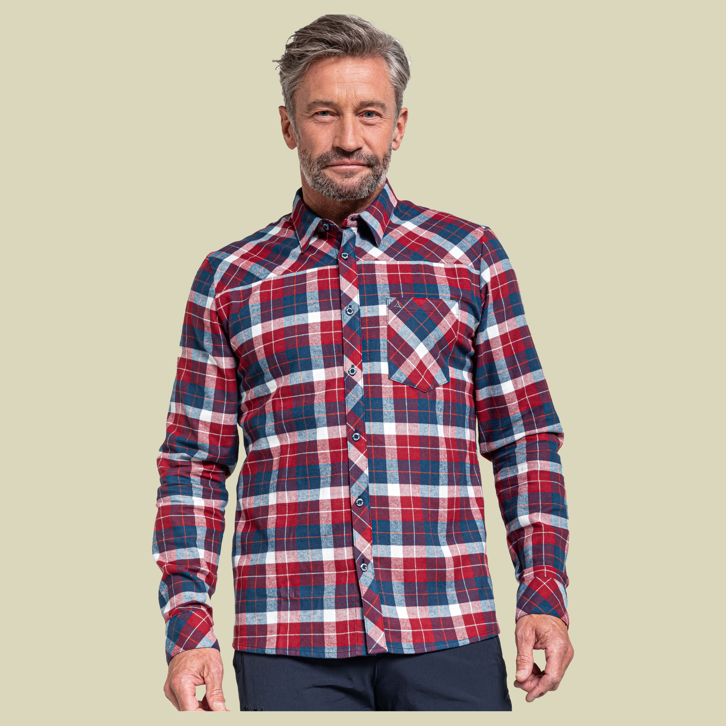 Shirt Condoriri M Men Größe 54 Farbe burgundy