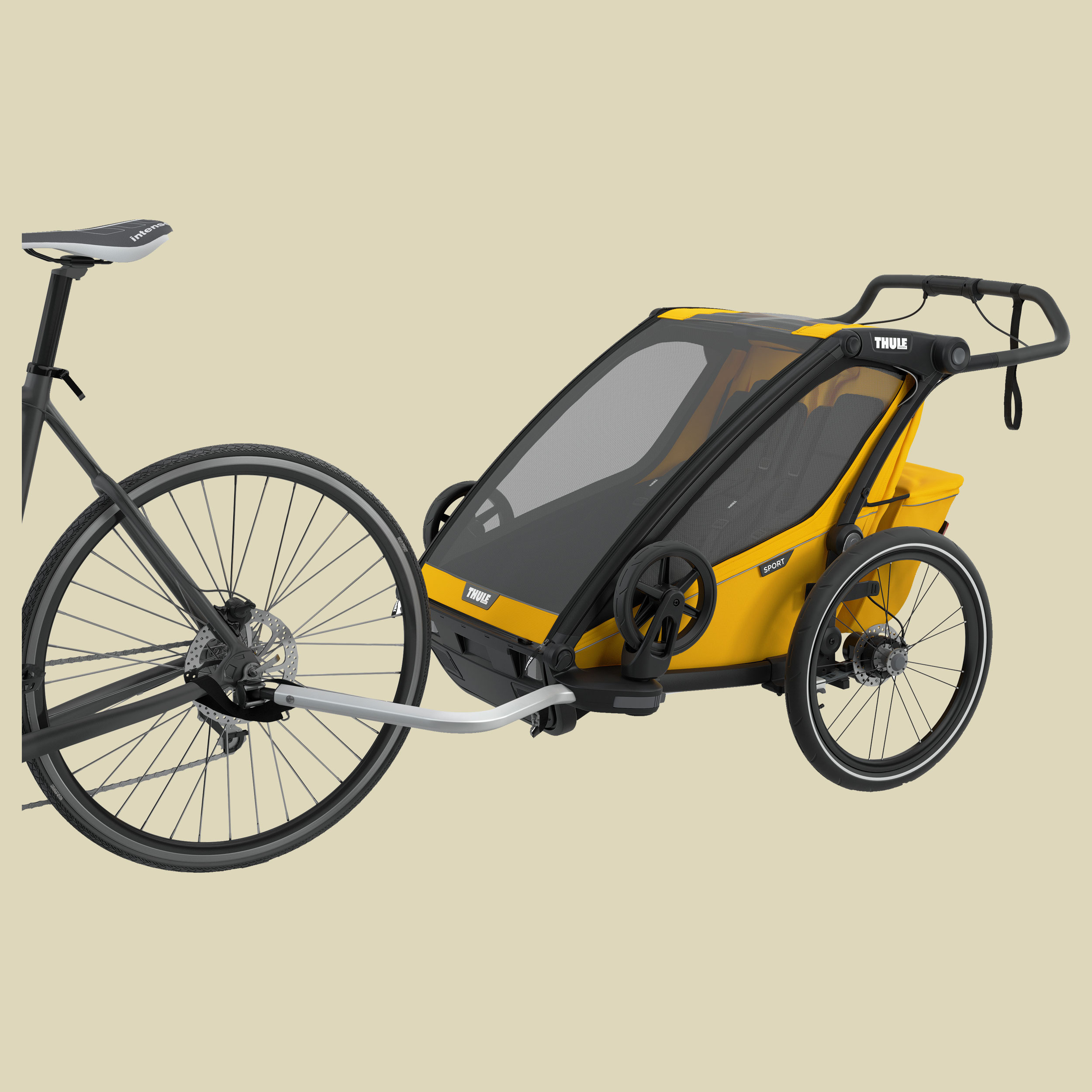 Chariot Sport 2 Farbe black/spectra yellow