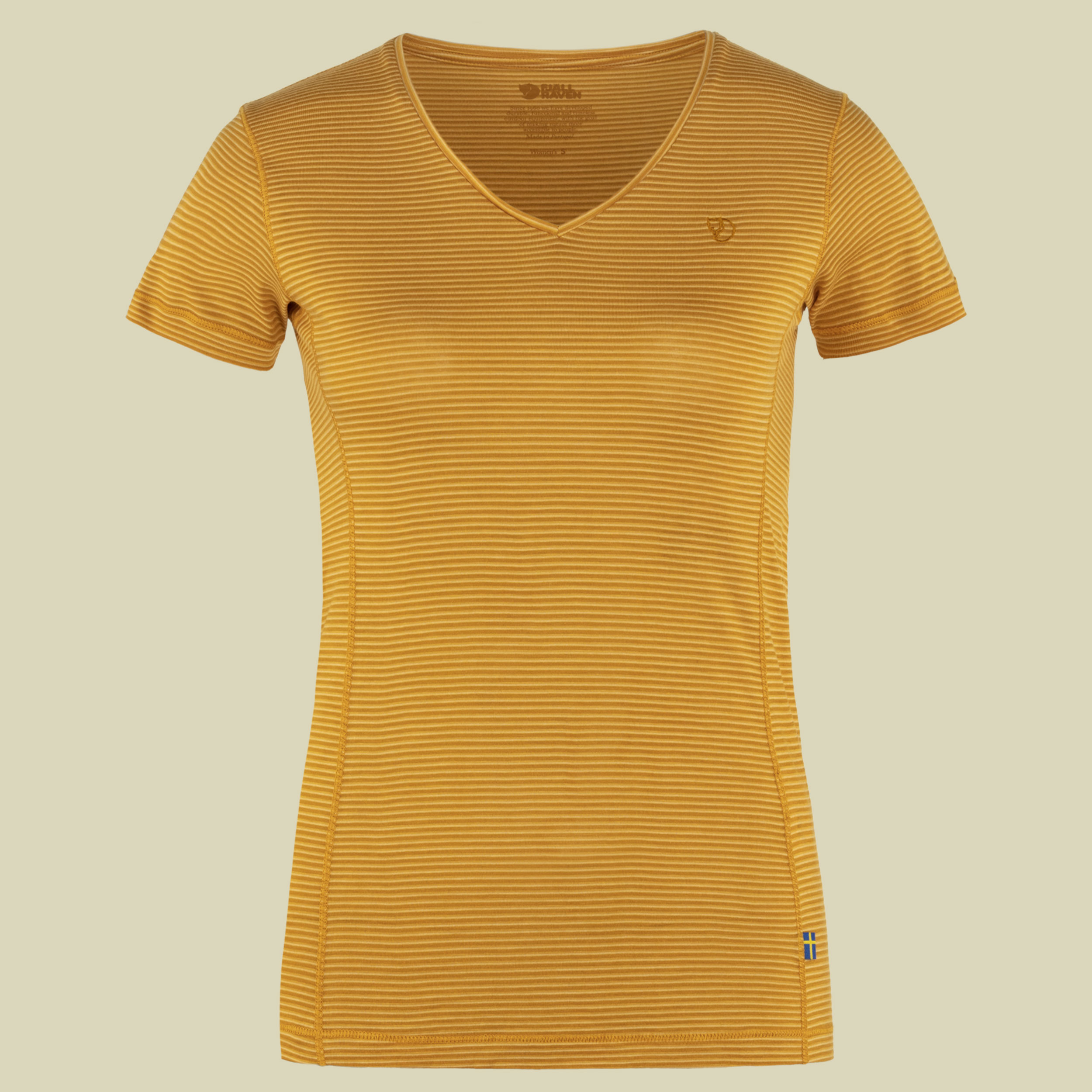 Abisko Cool T-Shirt Women Größe XS Farbe mustard yellow