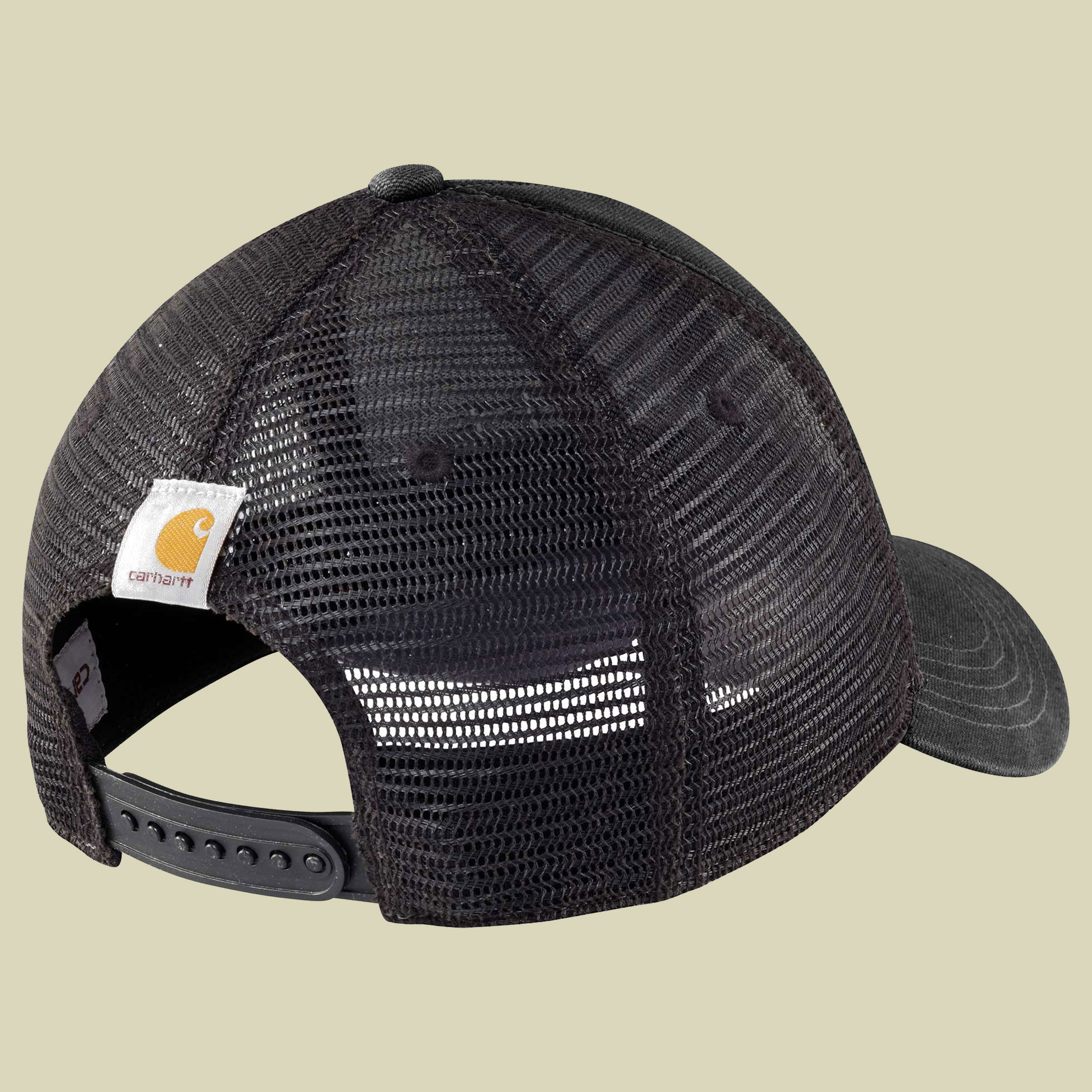 Canvas Mesh-Back Logo Graphic Cap one size schwarz - Farbe black