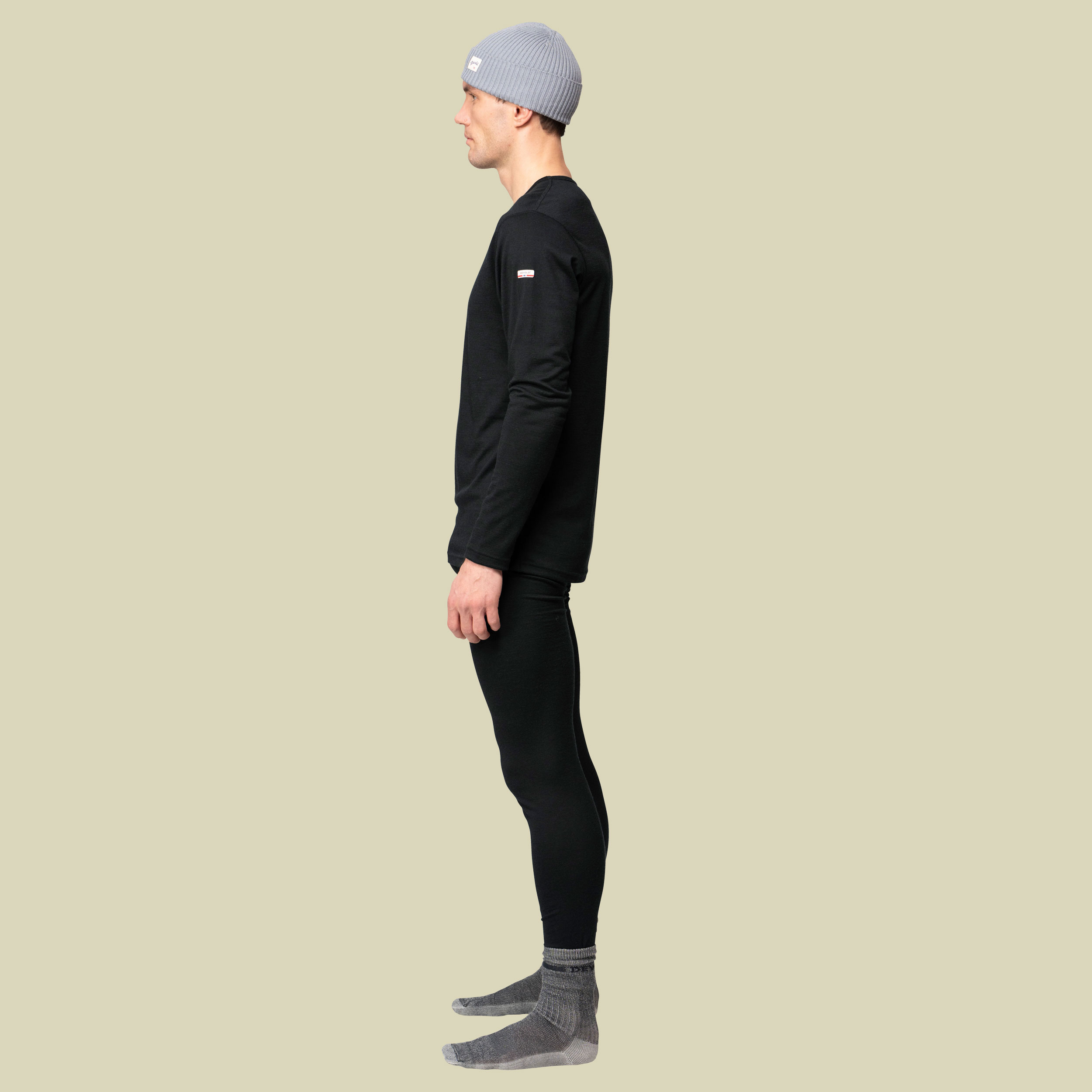 Breeze Plus Merino 200 Shirt Man S schwarz - black