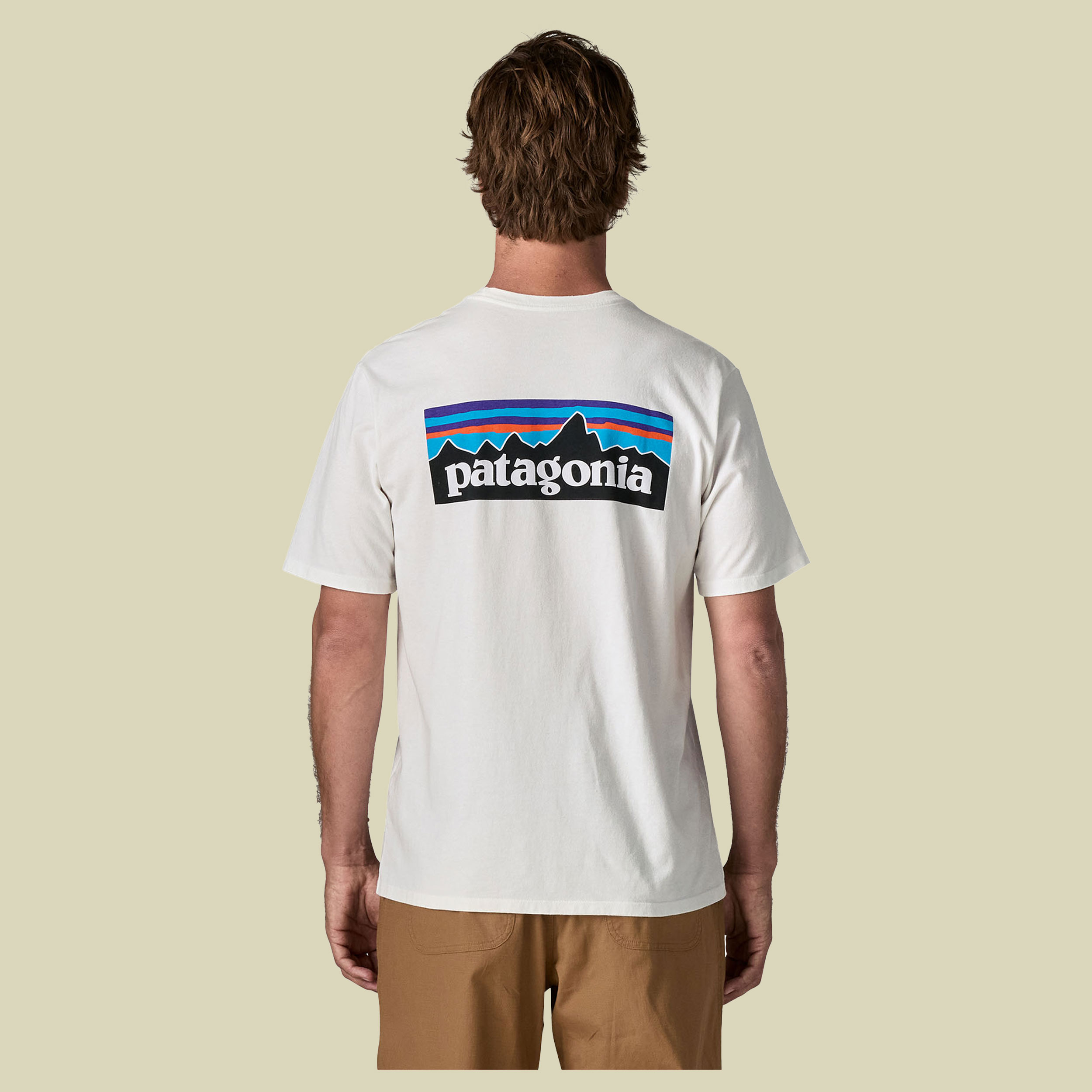 P-6 Logo Responsibili-Tee Men weiß XL - fiber white