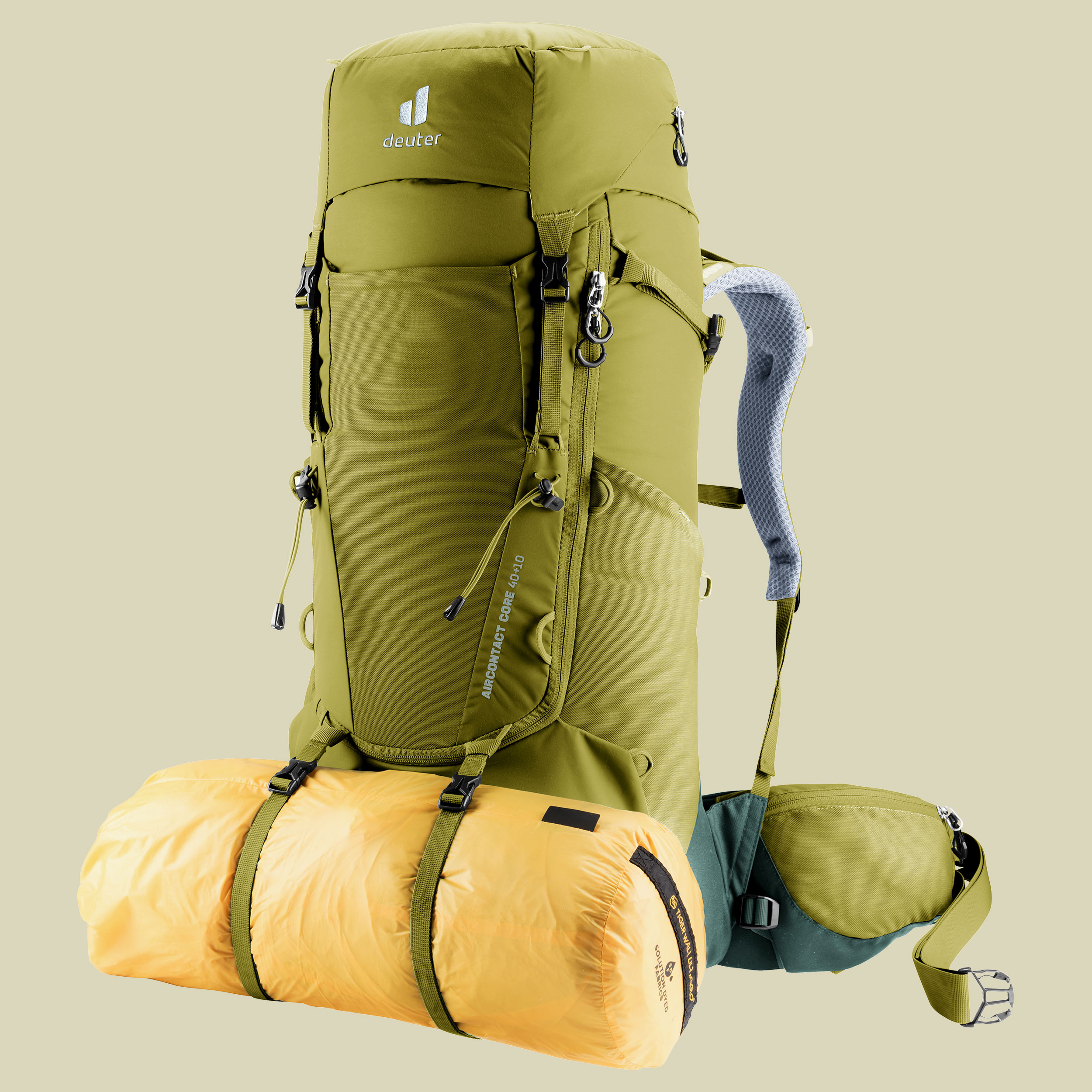 Aircontact Core 40+10 grün 40 L + 10 L - Farbe cactus-ivy