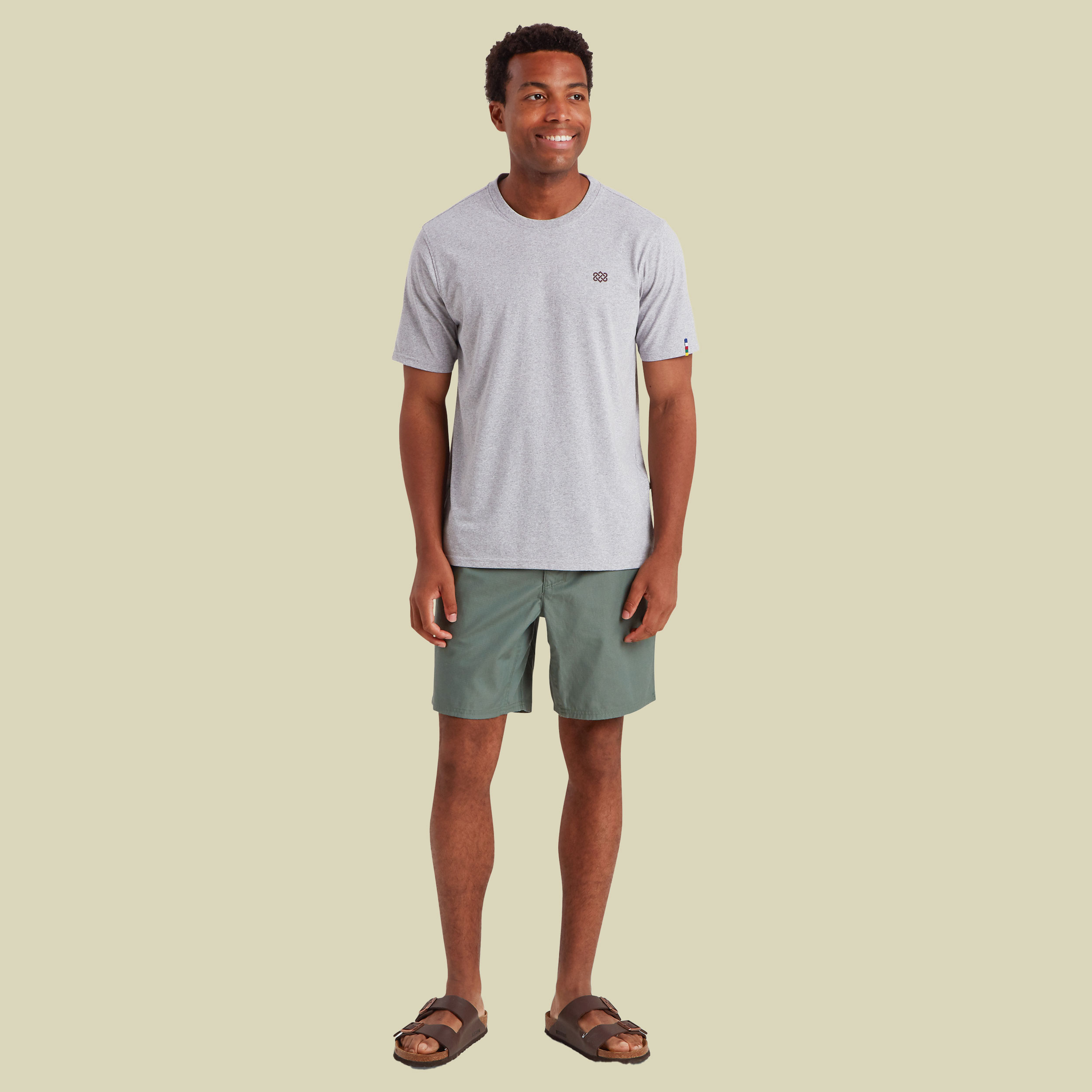 Jutnu Himalayan Tee Men XXL grau- Farbe  monsoon