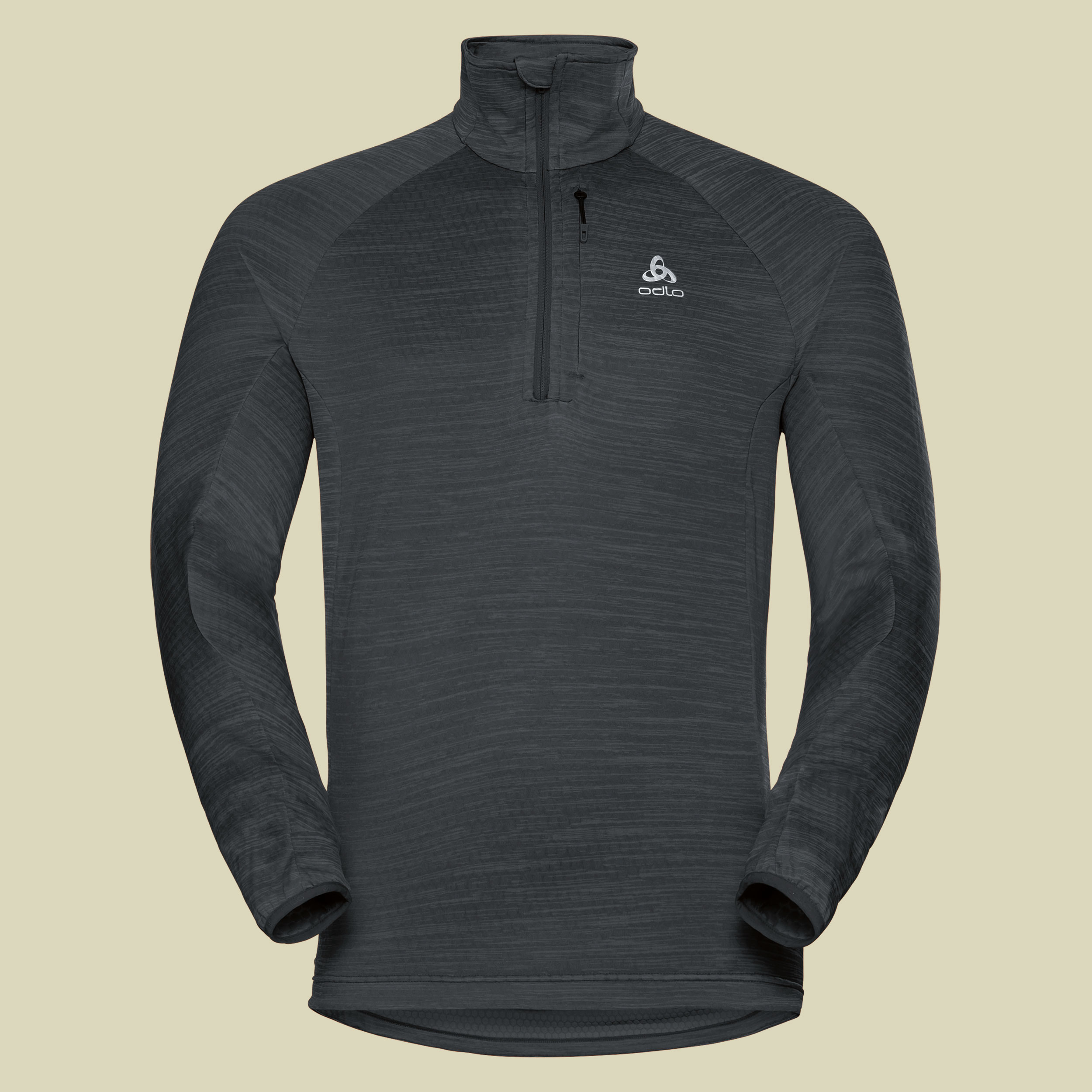 Steam Midlayer 1/2 Zip Men  Größe L Farbe black melange