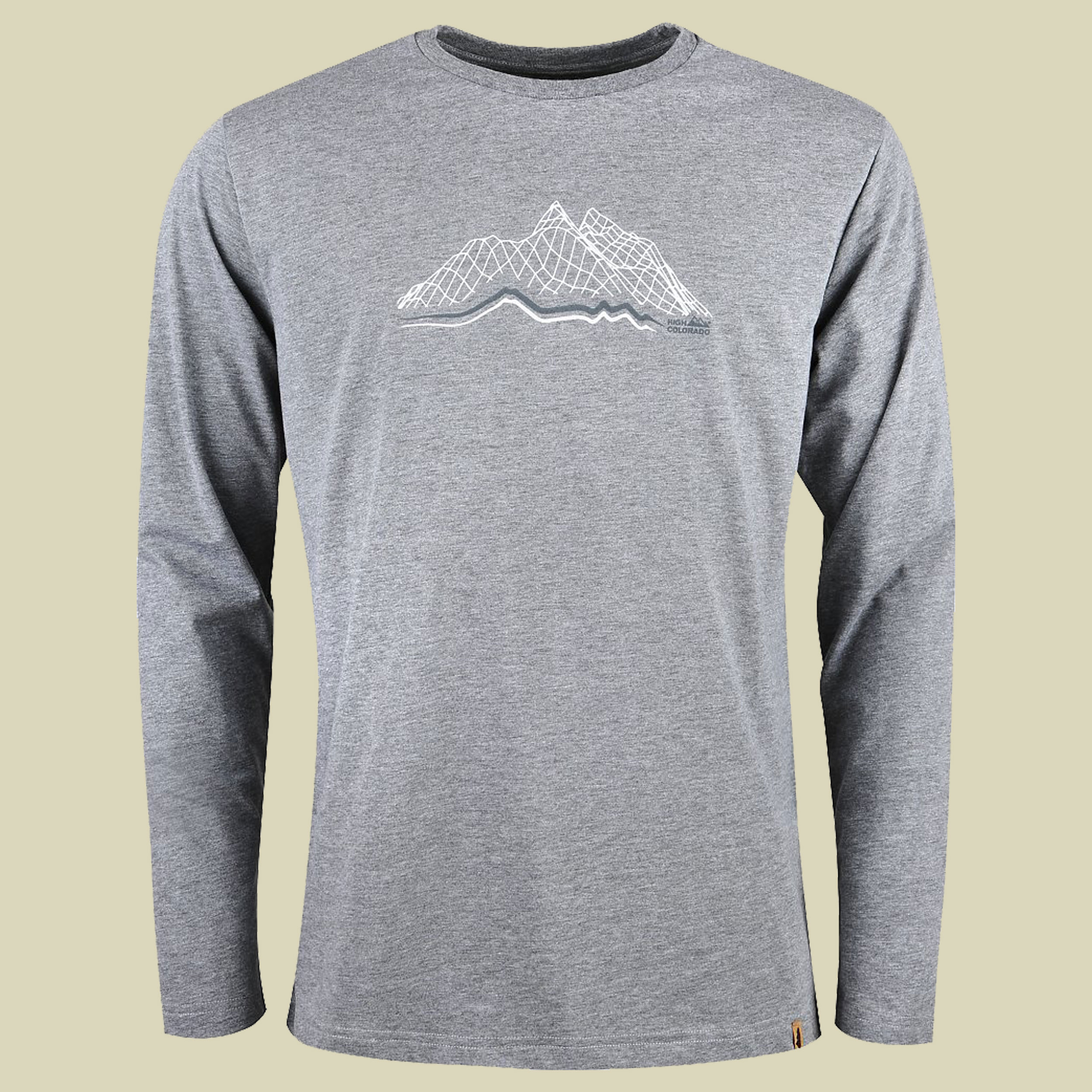 Wallis 6-M Longsleeve Men Größe M  Farbe grau