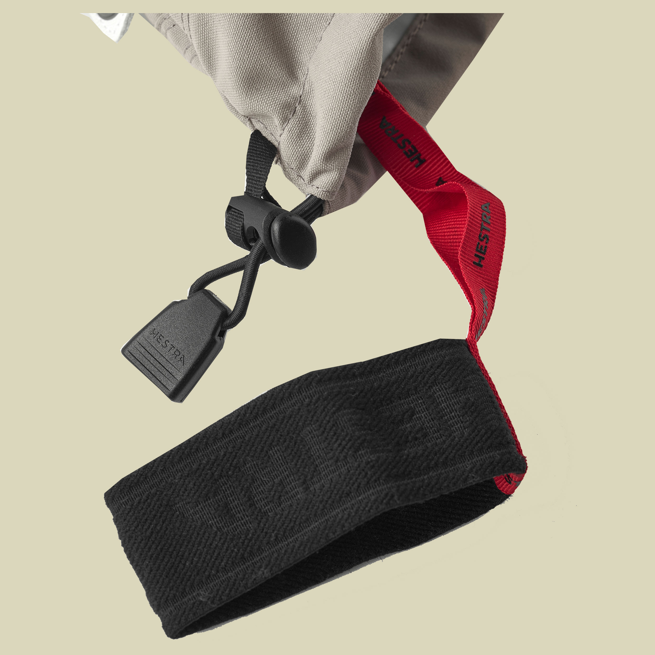 Army Leather Heli Ski 3-Finger grün 9 - Farbe khaki