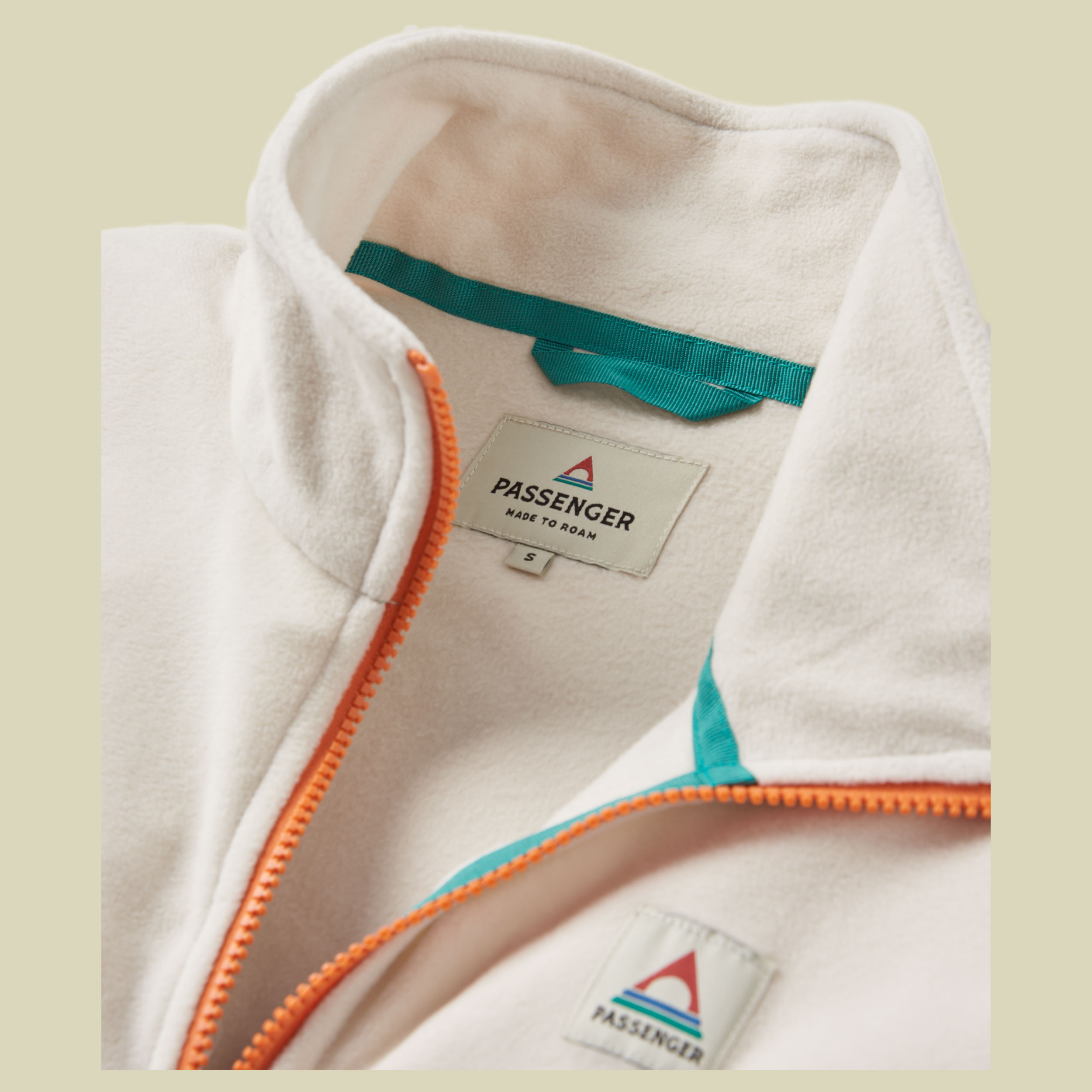 Ayla Recycled Micro Polartec Fleece Women XS weiß - vintage white