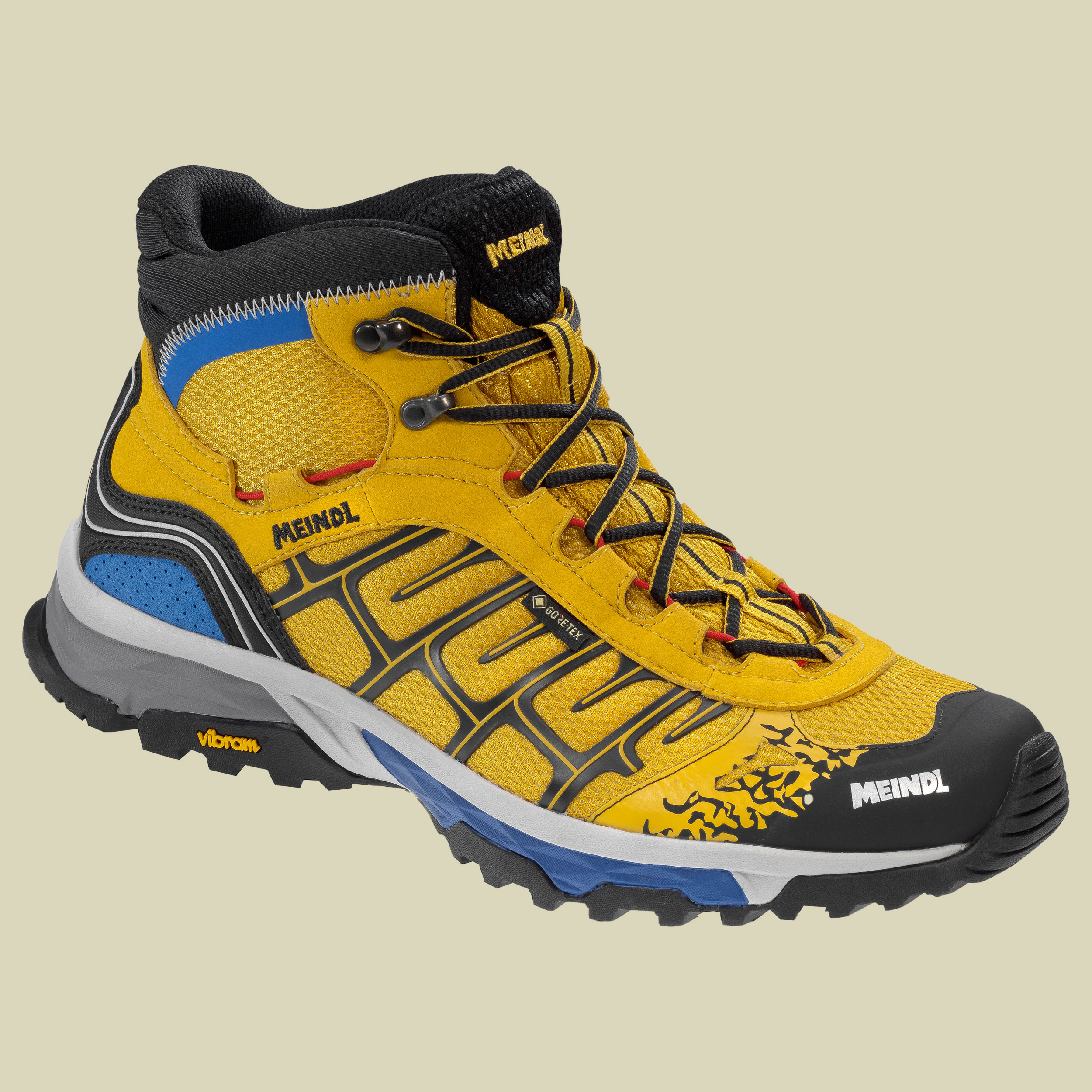 Finale Mid GTX Men Größe UK 8 Farbe gelb/ozean