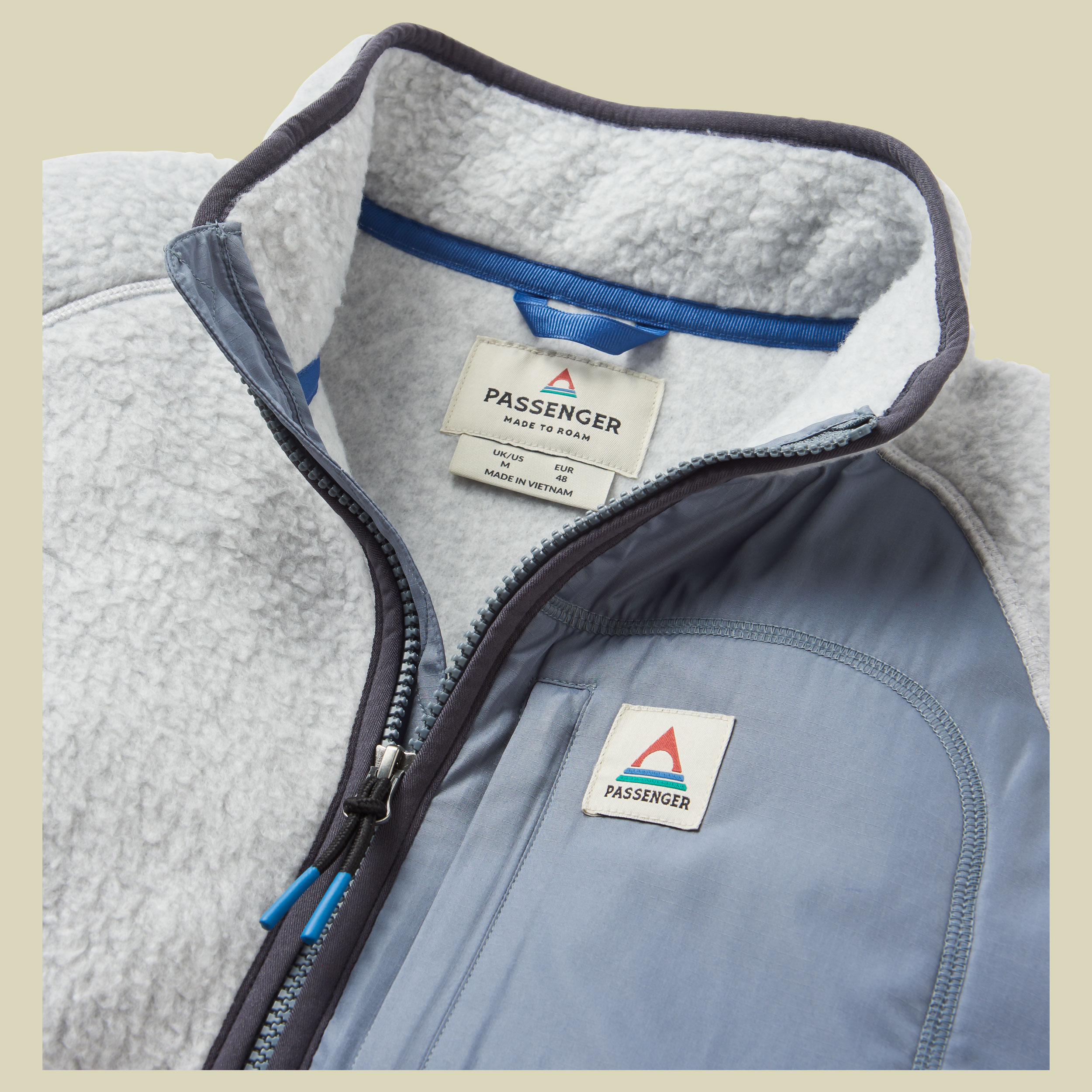 Offgrid 1/2 Zip Recycled Sherpa Fleece Men