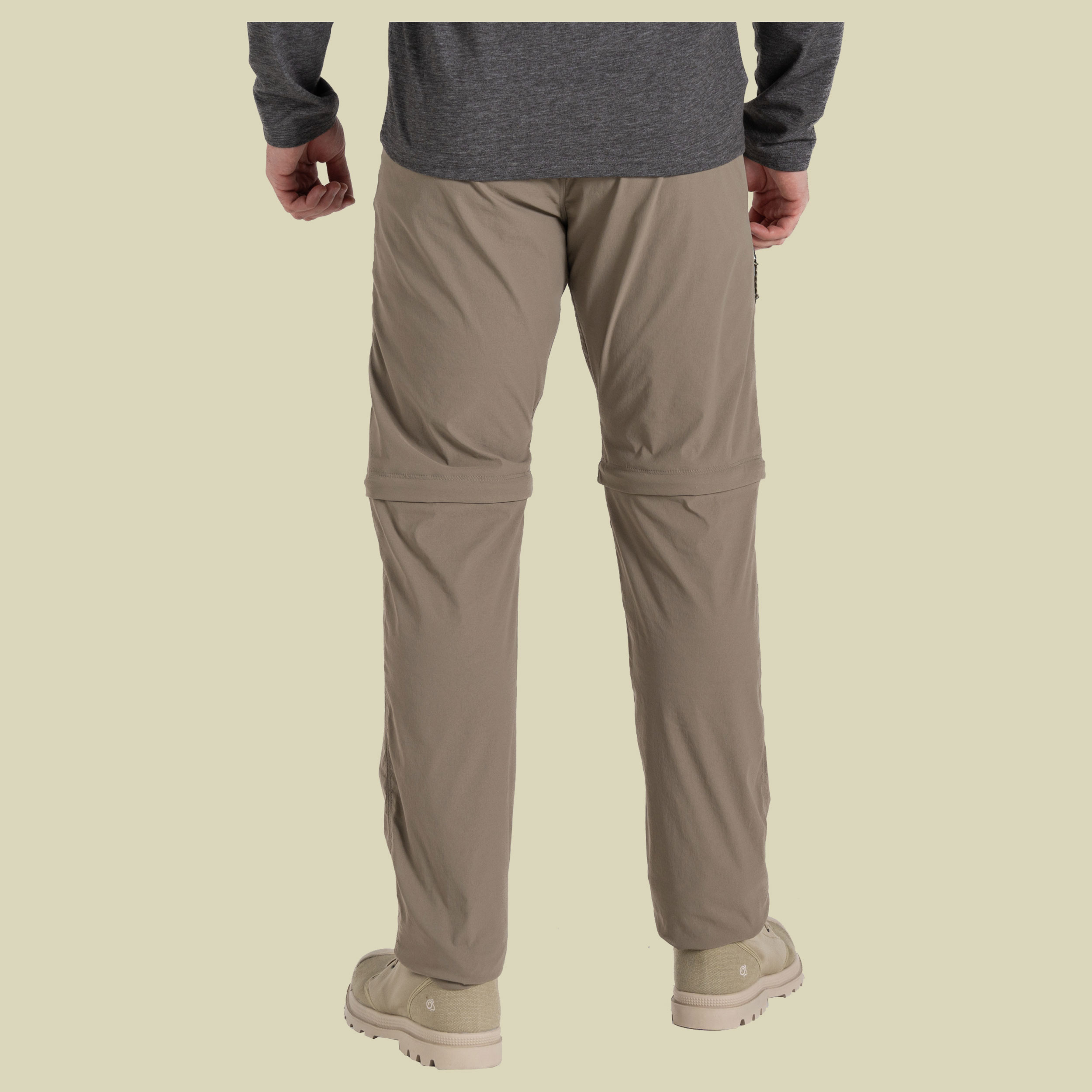 NosiLife Pro Convertible Trousers III Men braun 27 - pebble (38'')