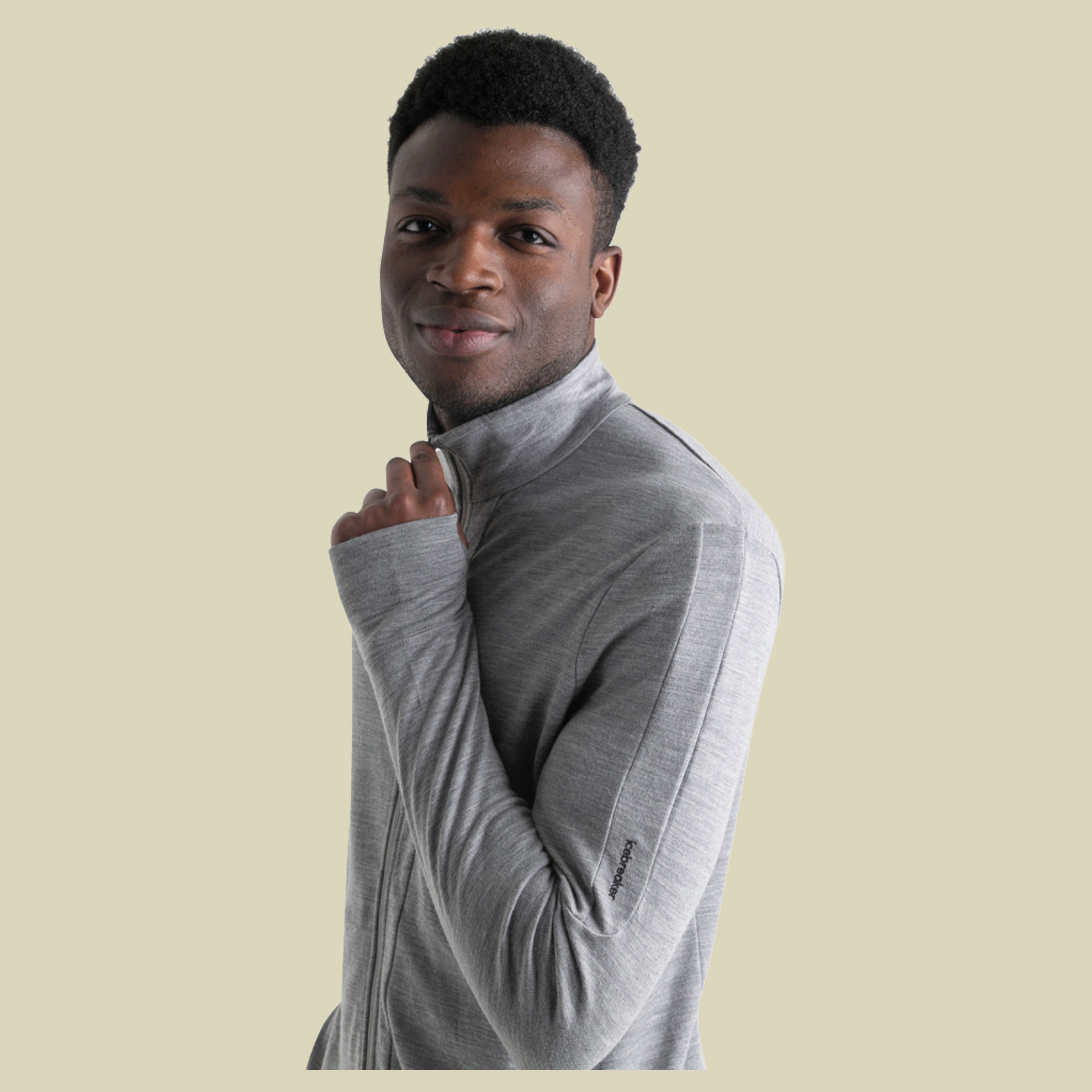 Merino 260 Quantum IV LS Zip Men XL grau - metro HTHR