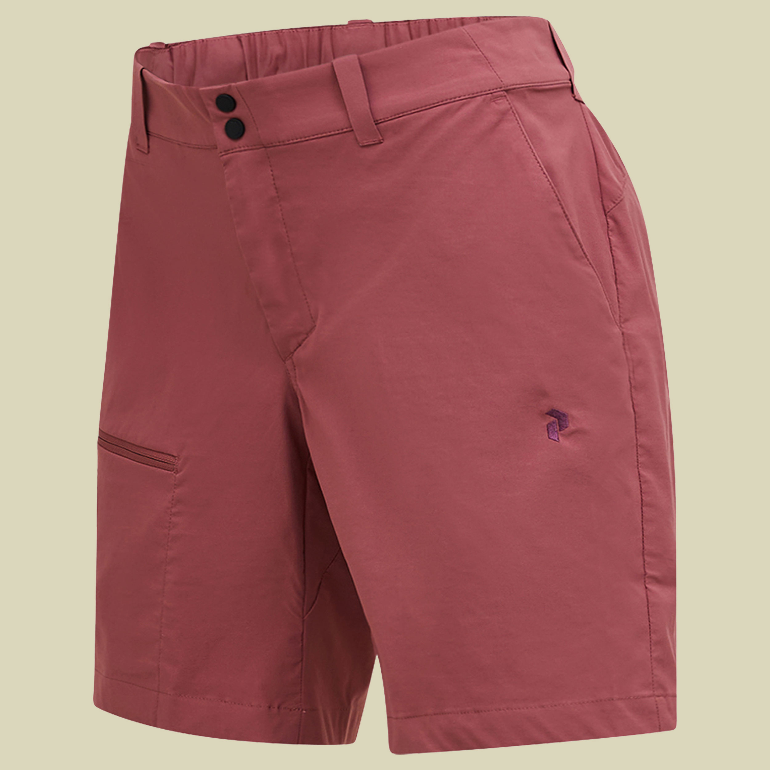 Iconiq Shorts Women M rot - Farbe wild rouge