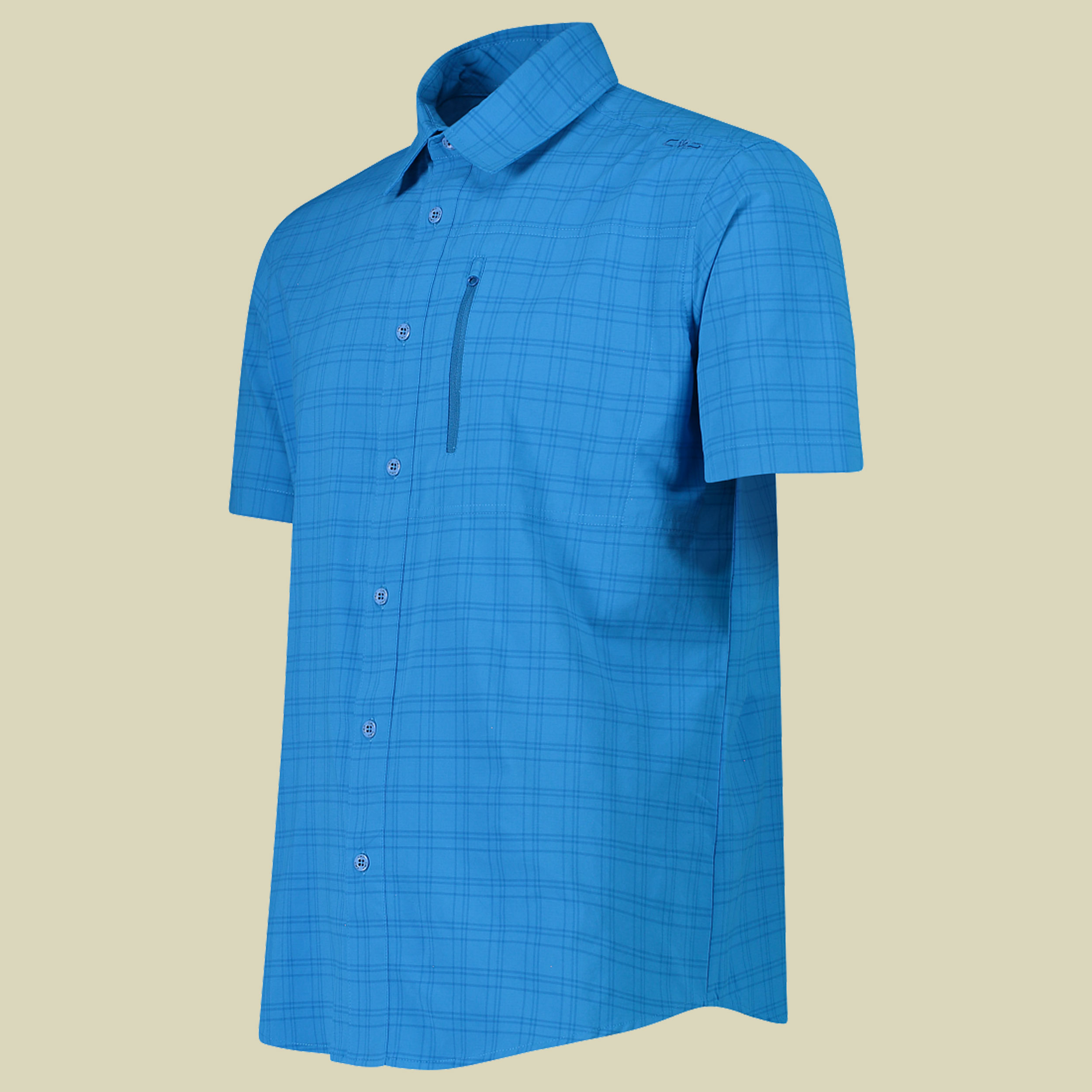 Man Shirt 34S6217 56 blau - 30ZR river-dark river