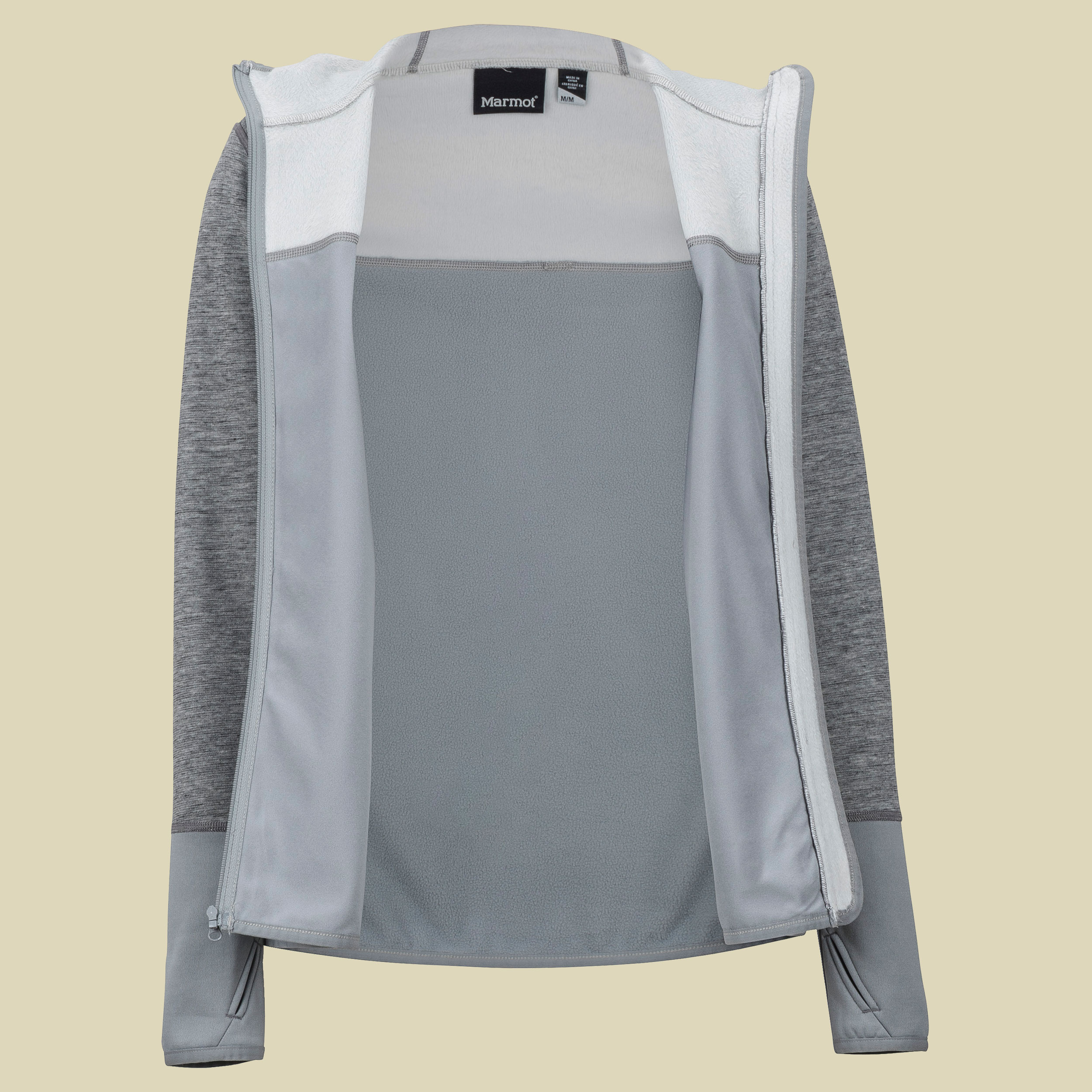 Sirona Hoody Jacket Women Größe M Farbe grey storm/bright steel