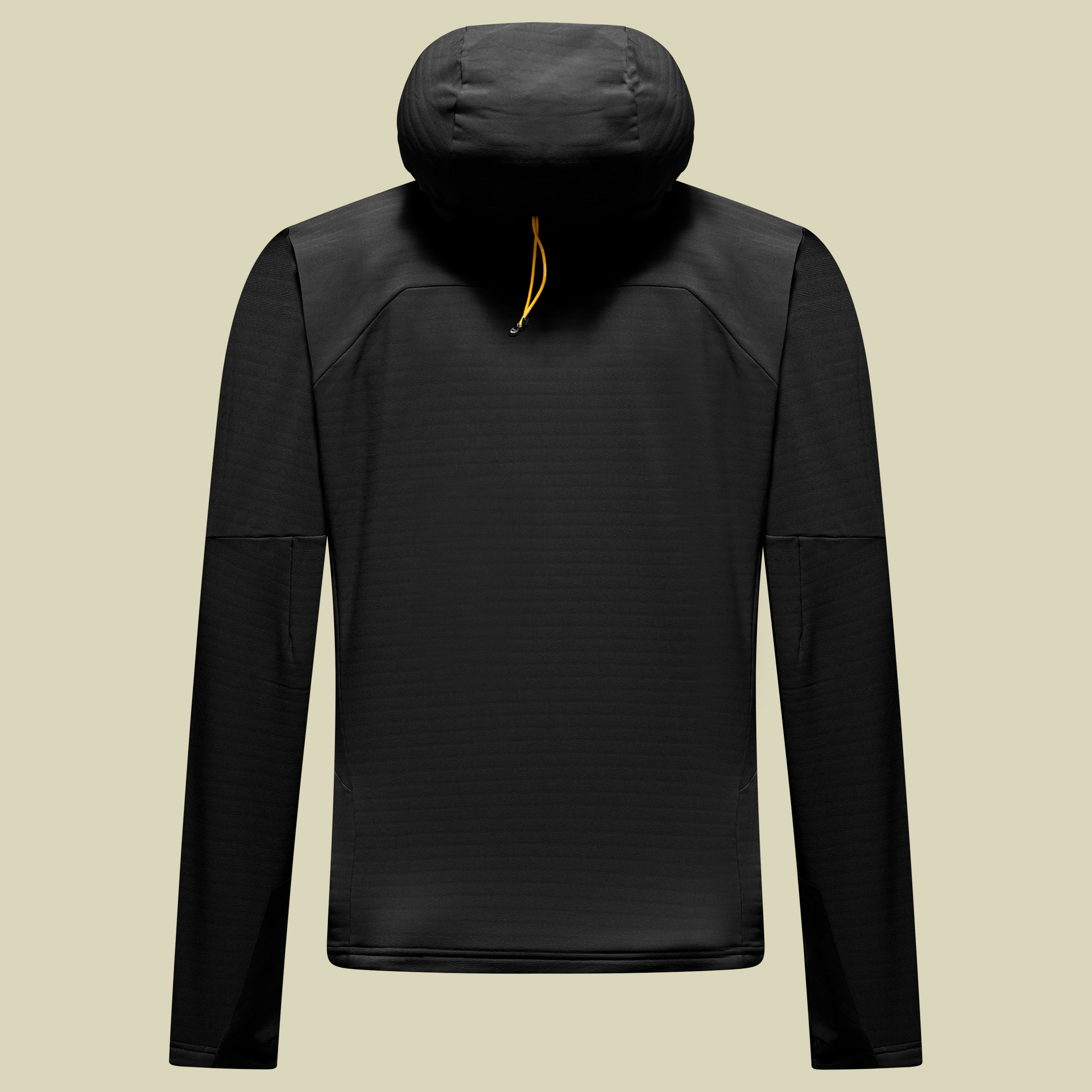 Ortles Fleece HD FZ Men 48 (M) schwarz - black out