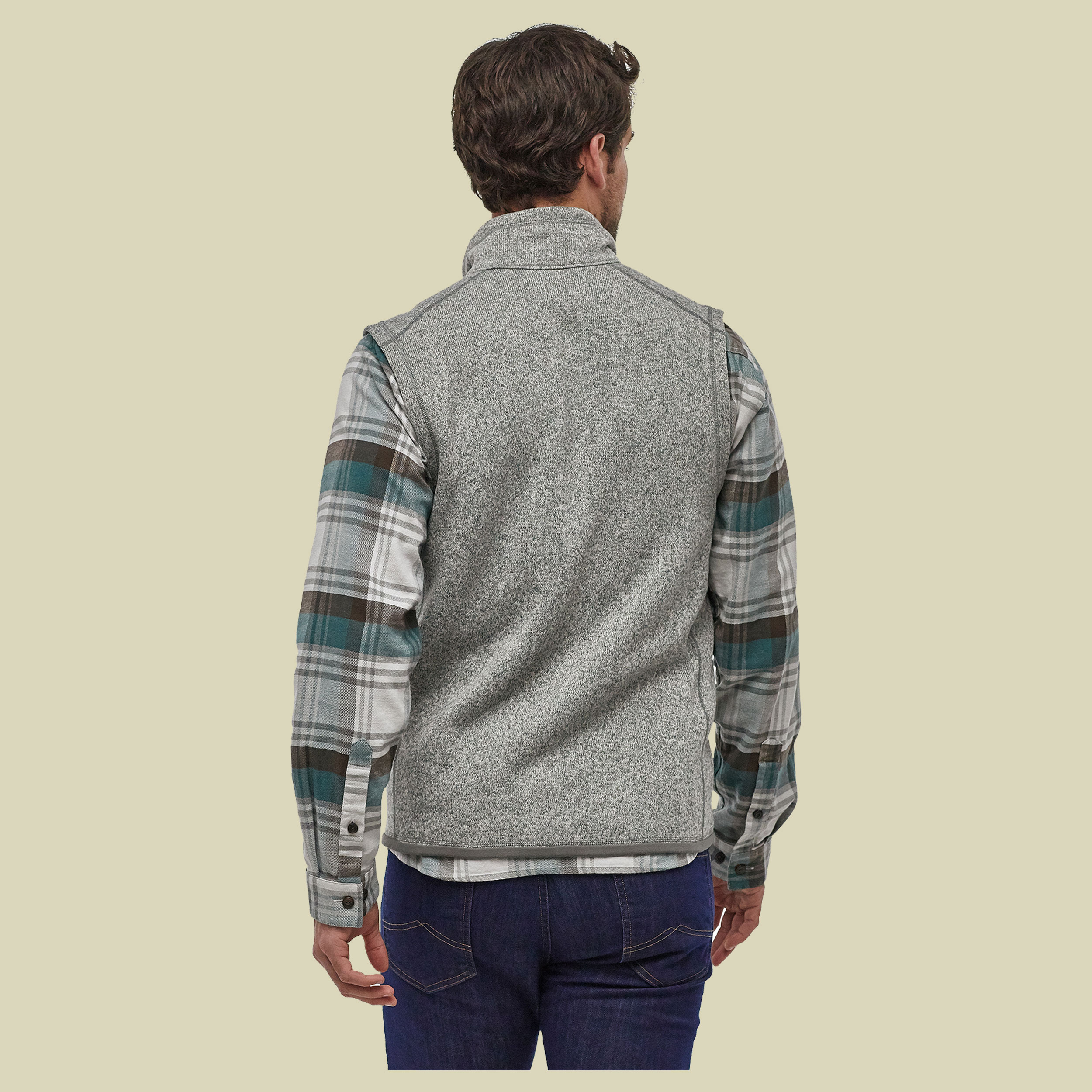 Better Sweater Vest Men Größe M  Farbe stonewash