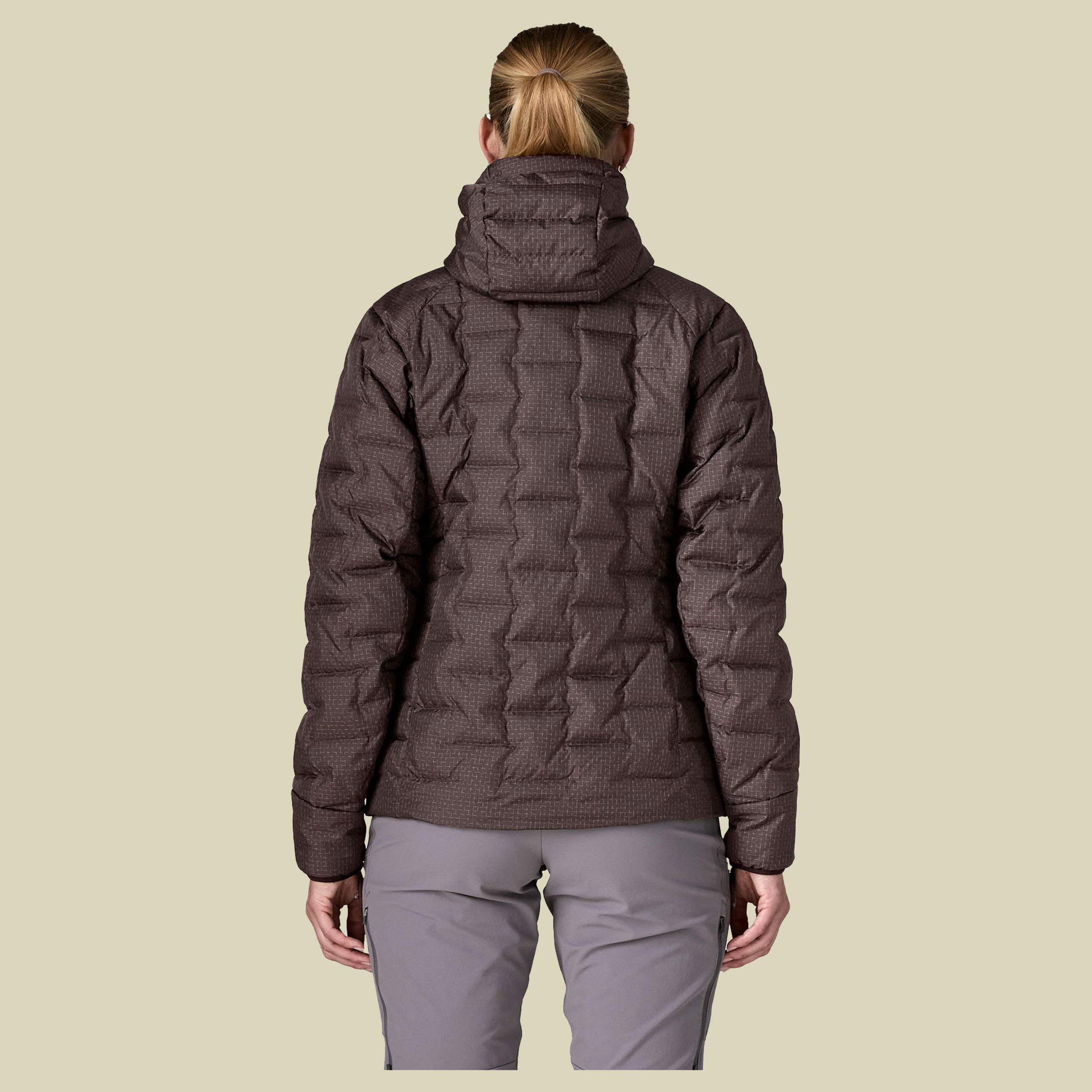 Durable Down Hoody Women XL braun - den brown
