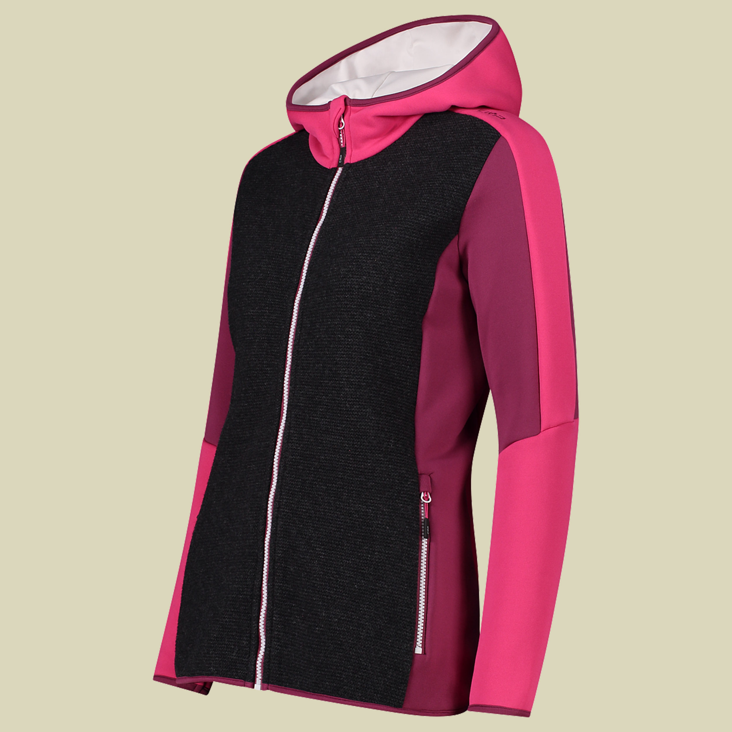 Woman Jacket Fix Hood Stretch Performance 32M2086 Größe 36 Farbe  B870 fuchsia