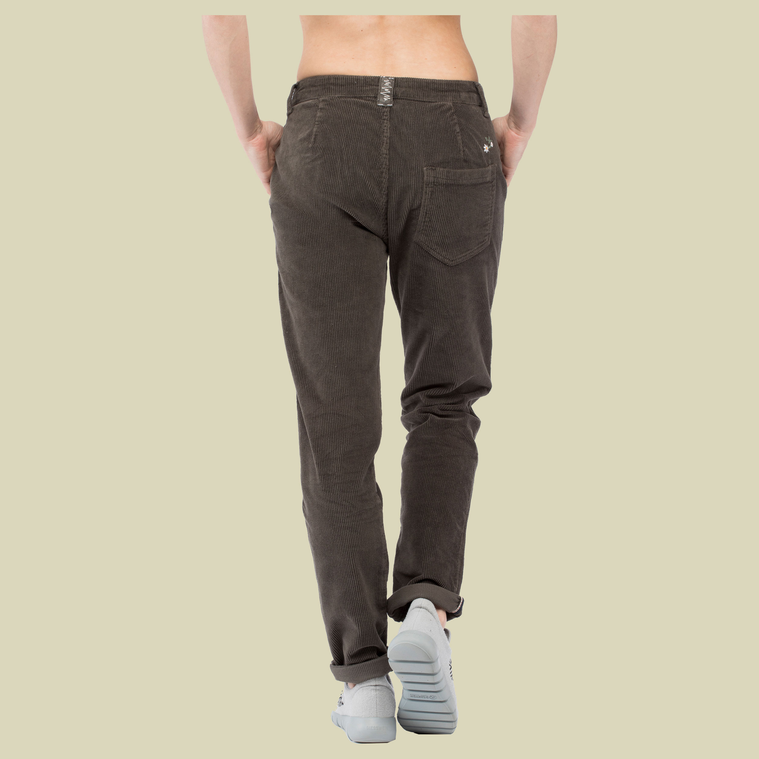 Magdalena Pant Women 42 grau - dark grey