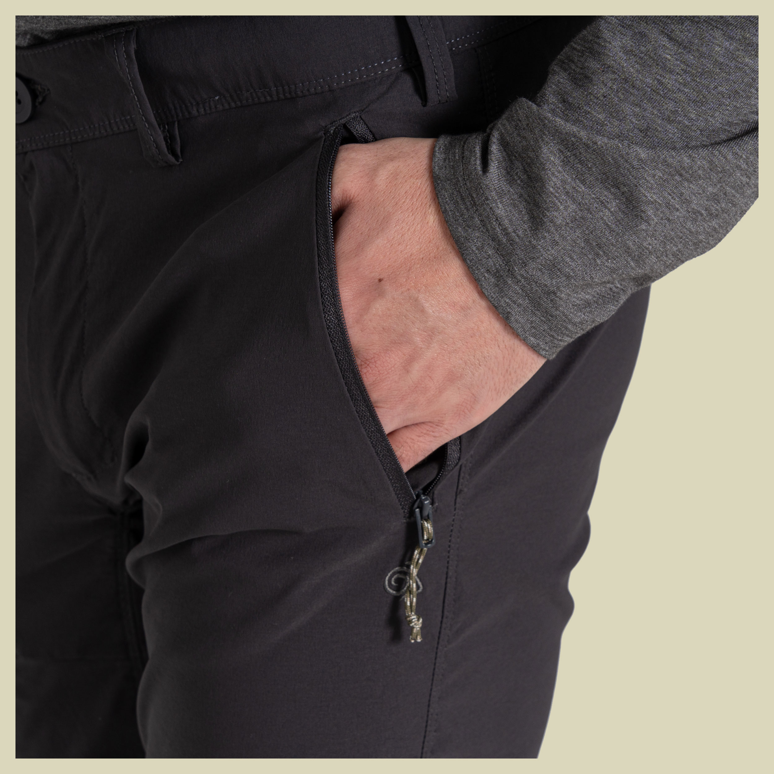 NosiLife Pro Trousers III Men 54 schwarz - black pepper (38'' )