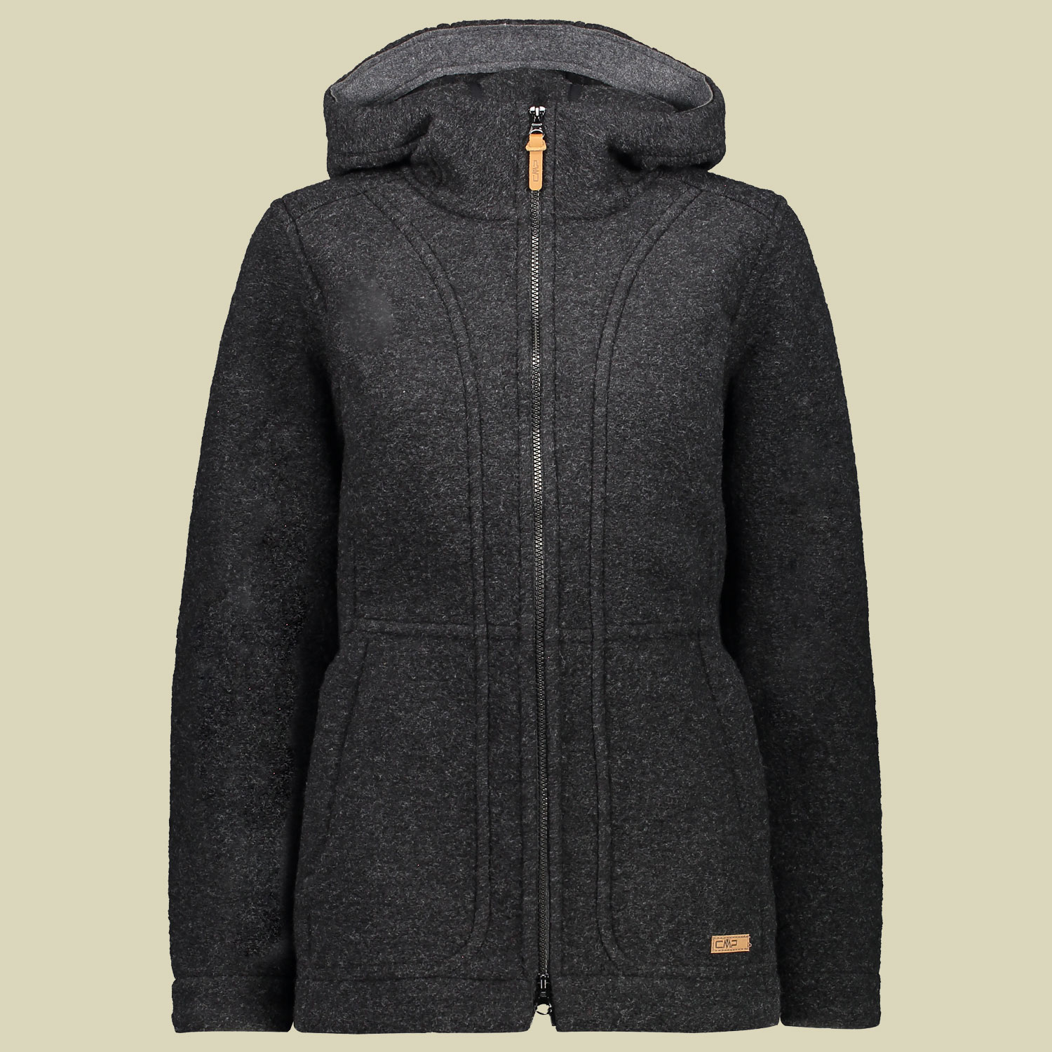 Woman Jacket Fix Hood Wooltech 30M3376