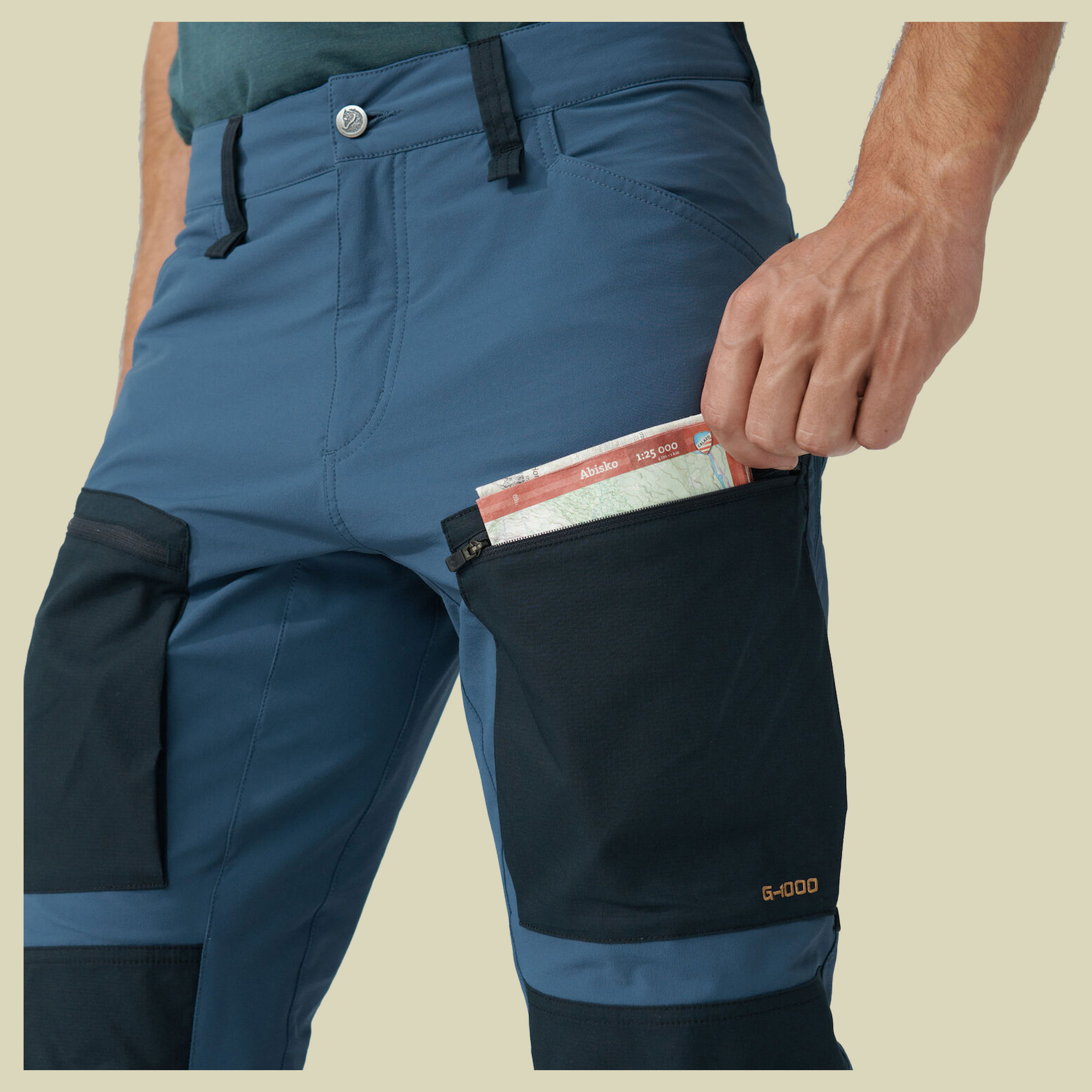 Keb Agile Trousers Men Größe 48 Farbe indigo blue-dark navy