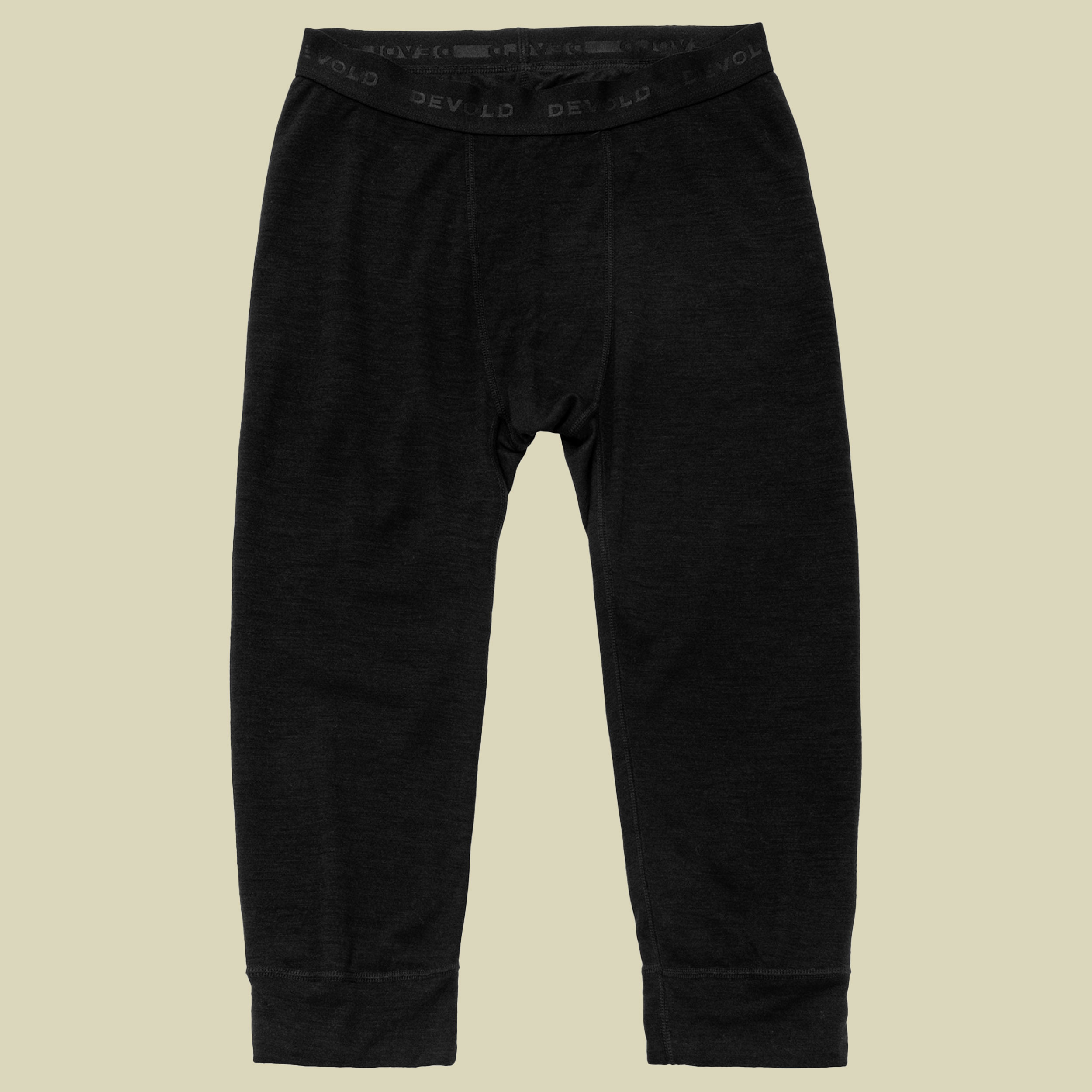 Duo Active Merino 205 3/4 Longs Man L schwarz - black
