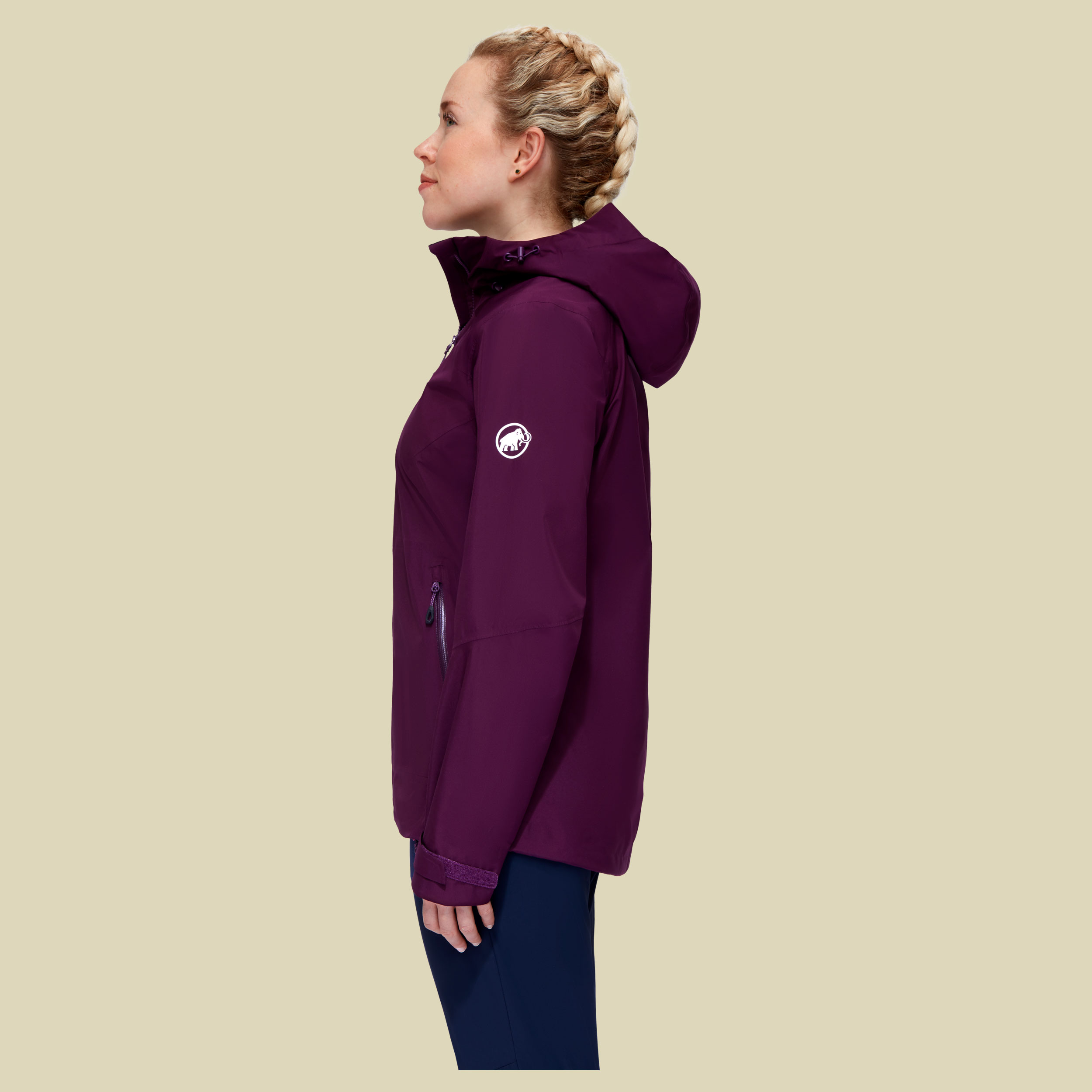 Convey Tour HS Hooded Jacket Women Größe S Farbe grape