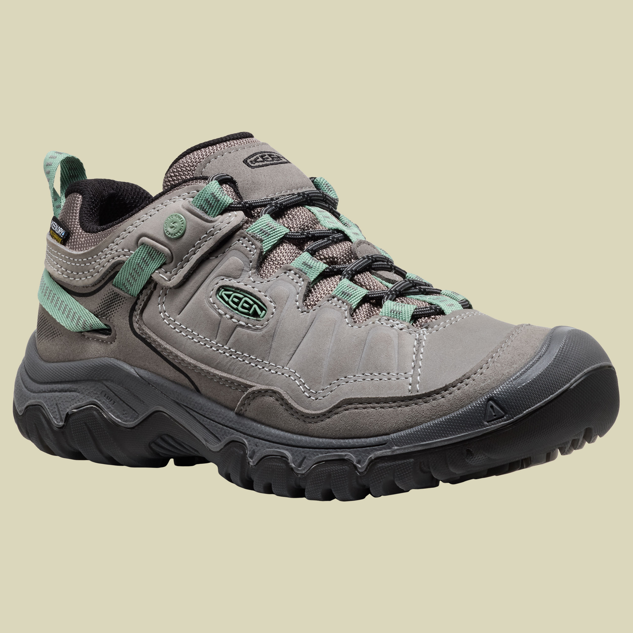 Targhee IV WP Women UK 8,5 grau - alloy/granite green