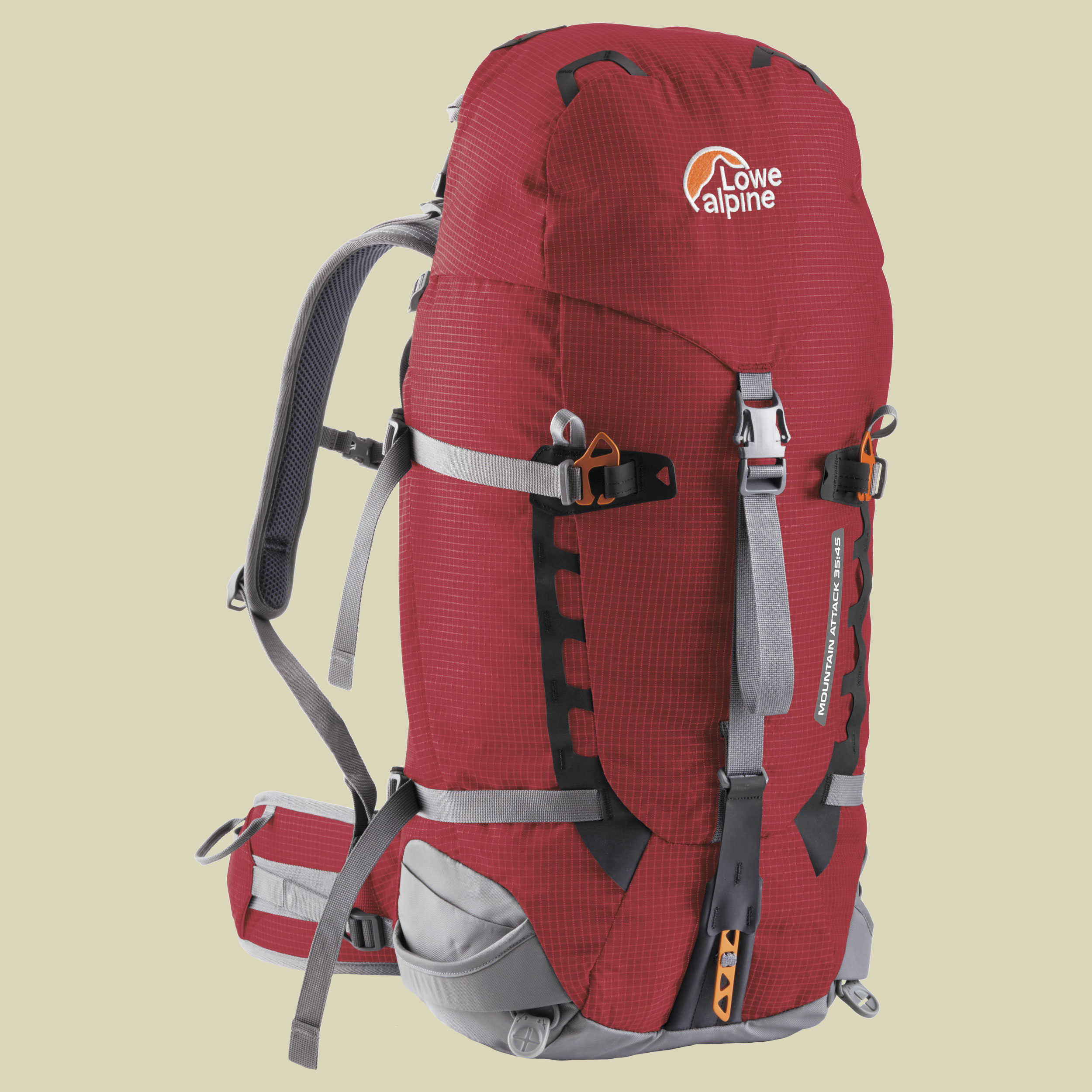 Mountain Attack 35:45 Volumen 35 L + 10 L Farbe pepper red