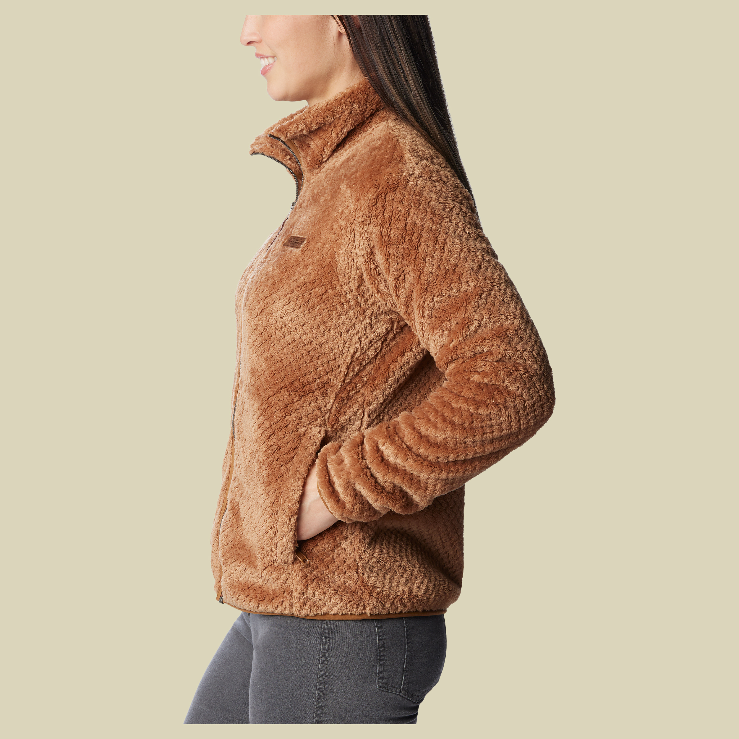 Fire Side II Sherpa Fleece Women Größe XL Farbe camel brown