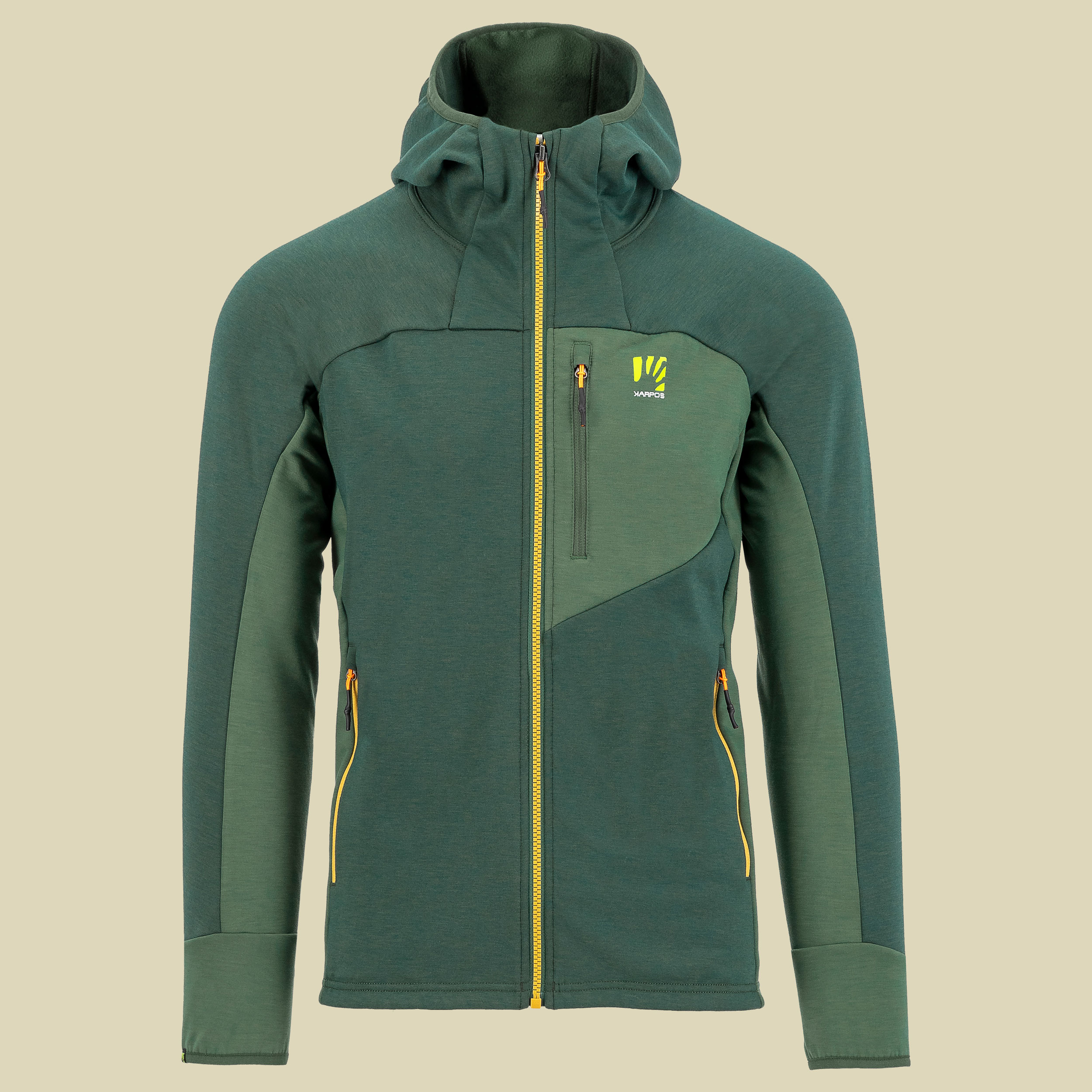 Mezzodi Hoodie Men Größe M  Farbe jungle green/smoke pine