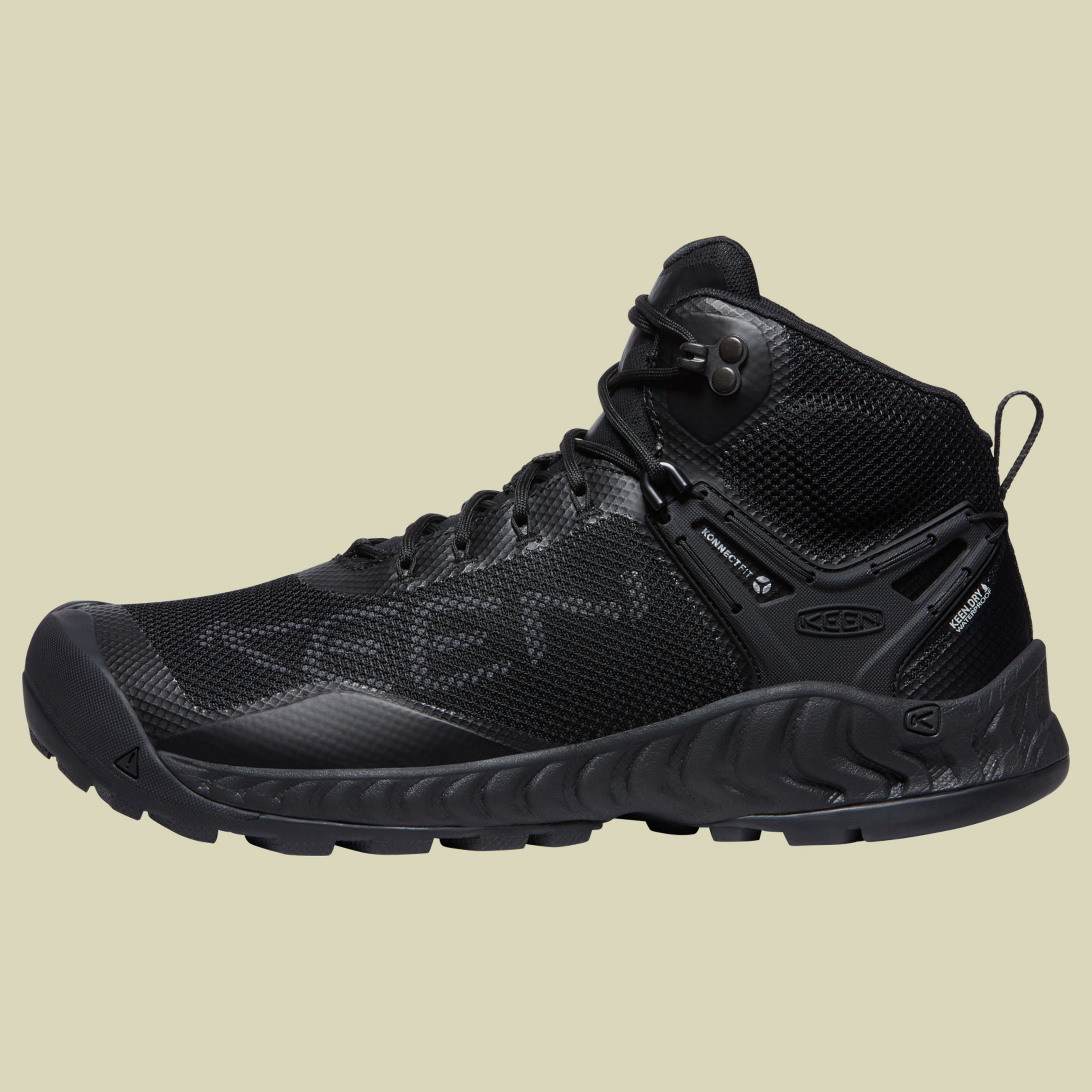 NXIS Evo Mid WP Men Größe UK 10,5 Farbe triple black