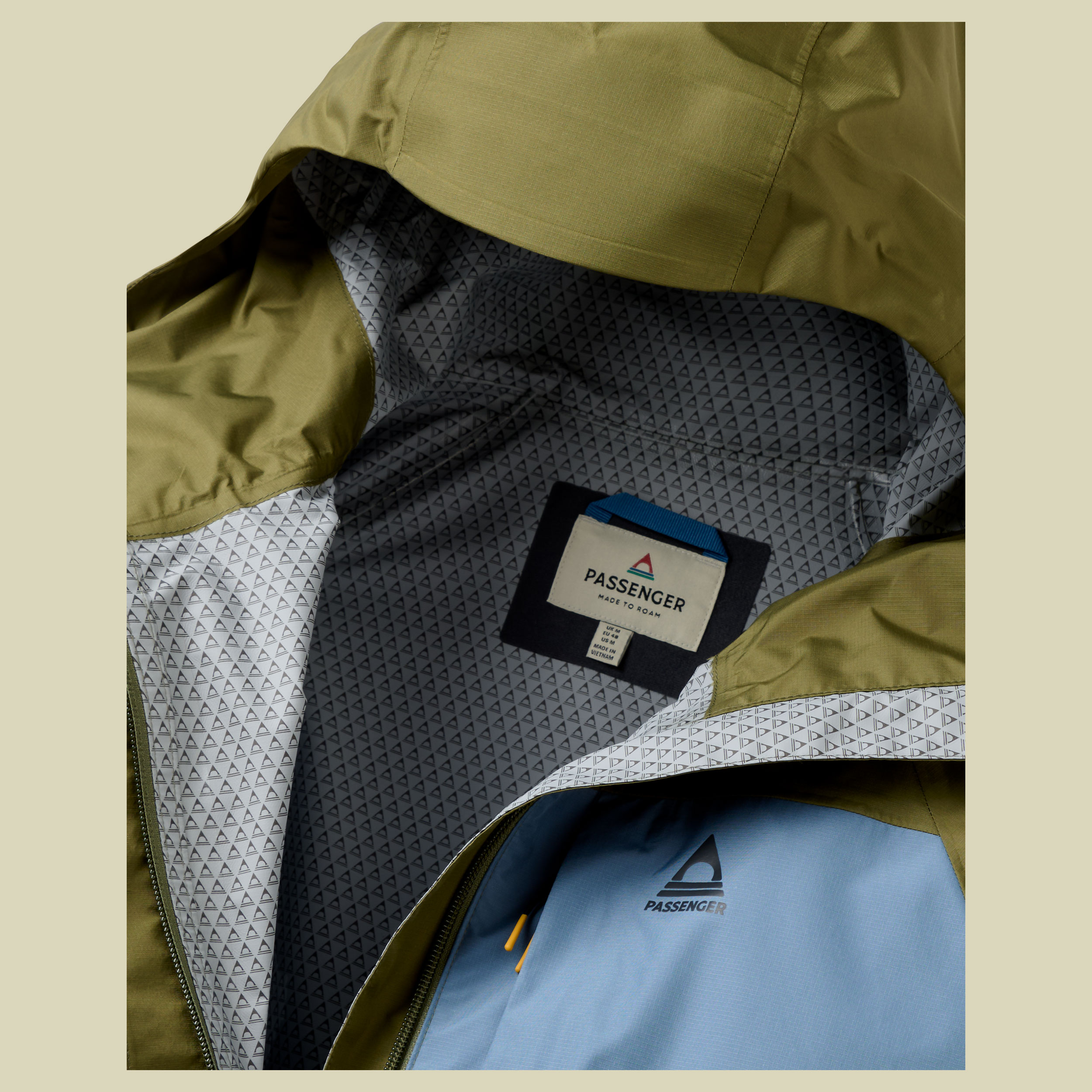 Trailscape Waterproof Jacket Men XL faded black/Khaki