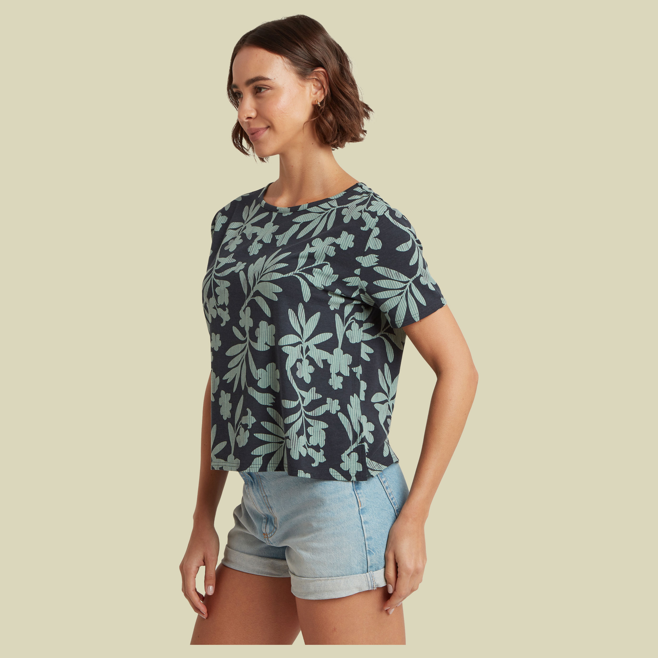 Nehha Relaxed Tee XL mehrfarbig - Farbe black gurans