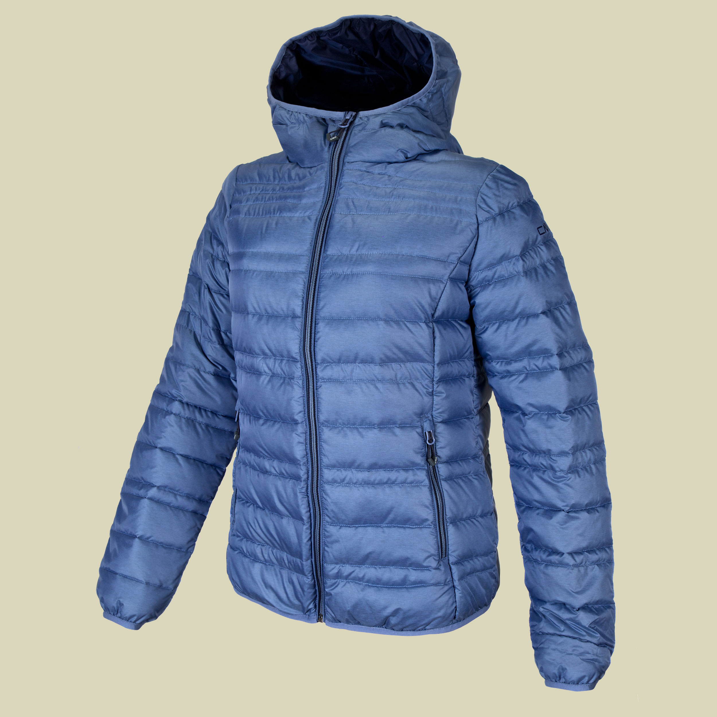 Woman Fix Hood Jacket CMP 3Z50046M Größe 34 Farbe 390P frog mel. - grey mel. grey