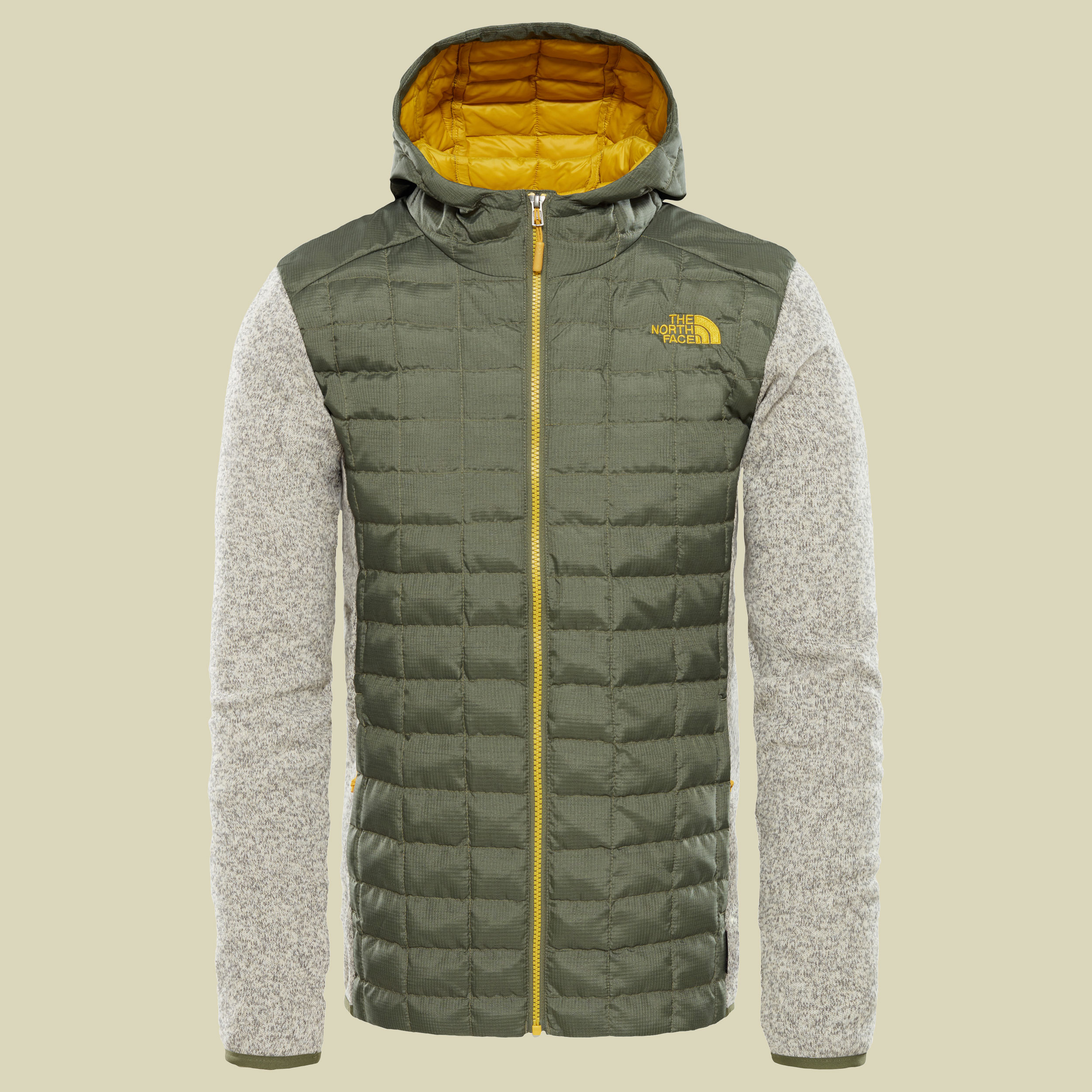 Thermoball Hybrid Gordon Lyons Hoodie Men Größe M Farbe four leaf clover/outmeal heather