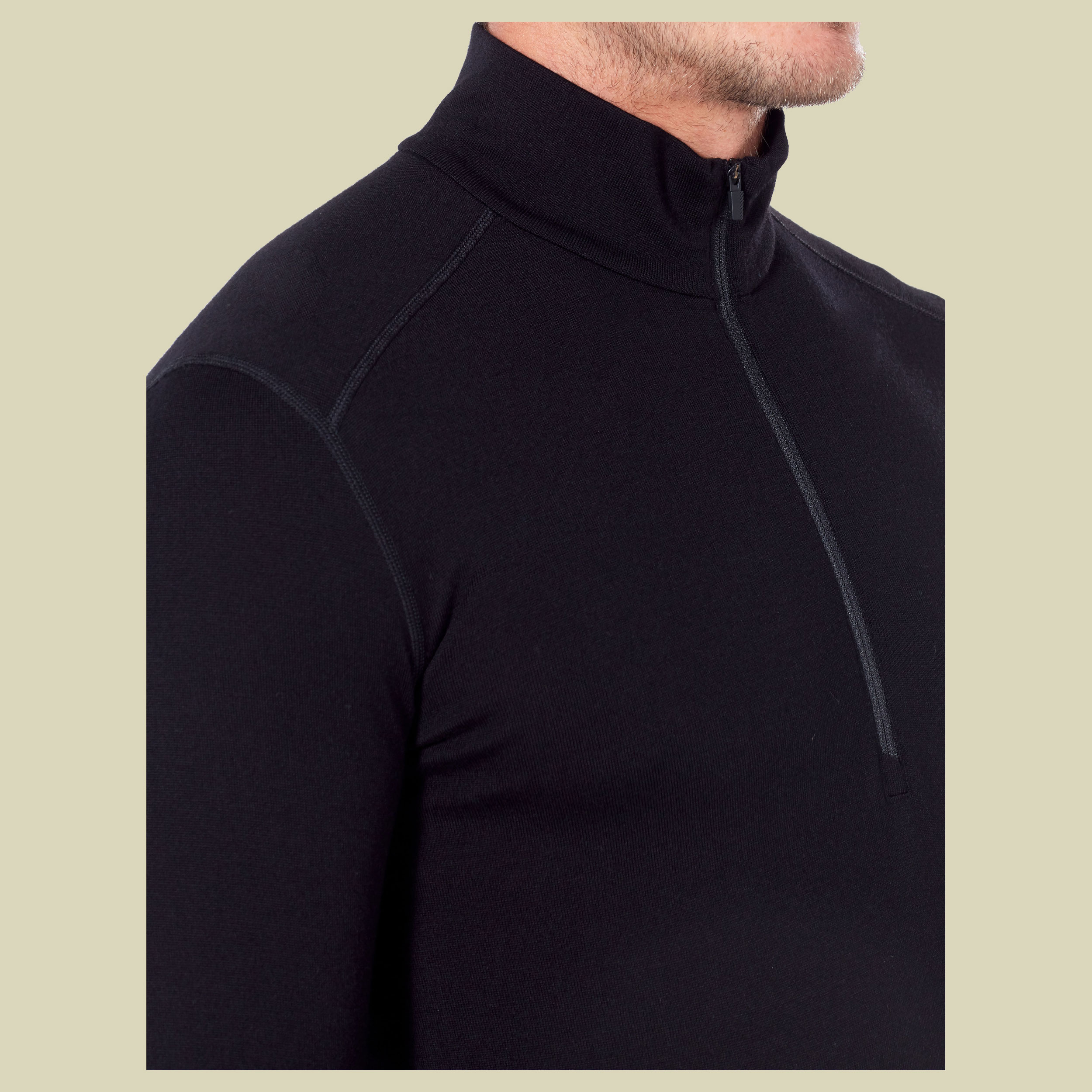 Tech LS Half Zip 260 Men  Größe M  Farbe black