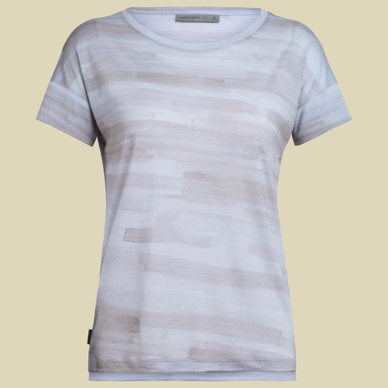 Via SS Scoop Women Größe S Farbe wash stripe mercury heather