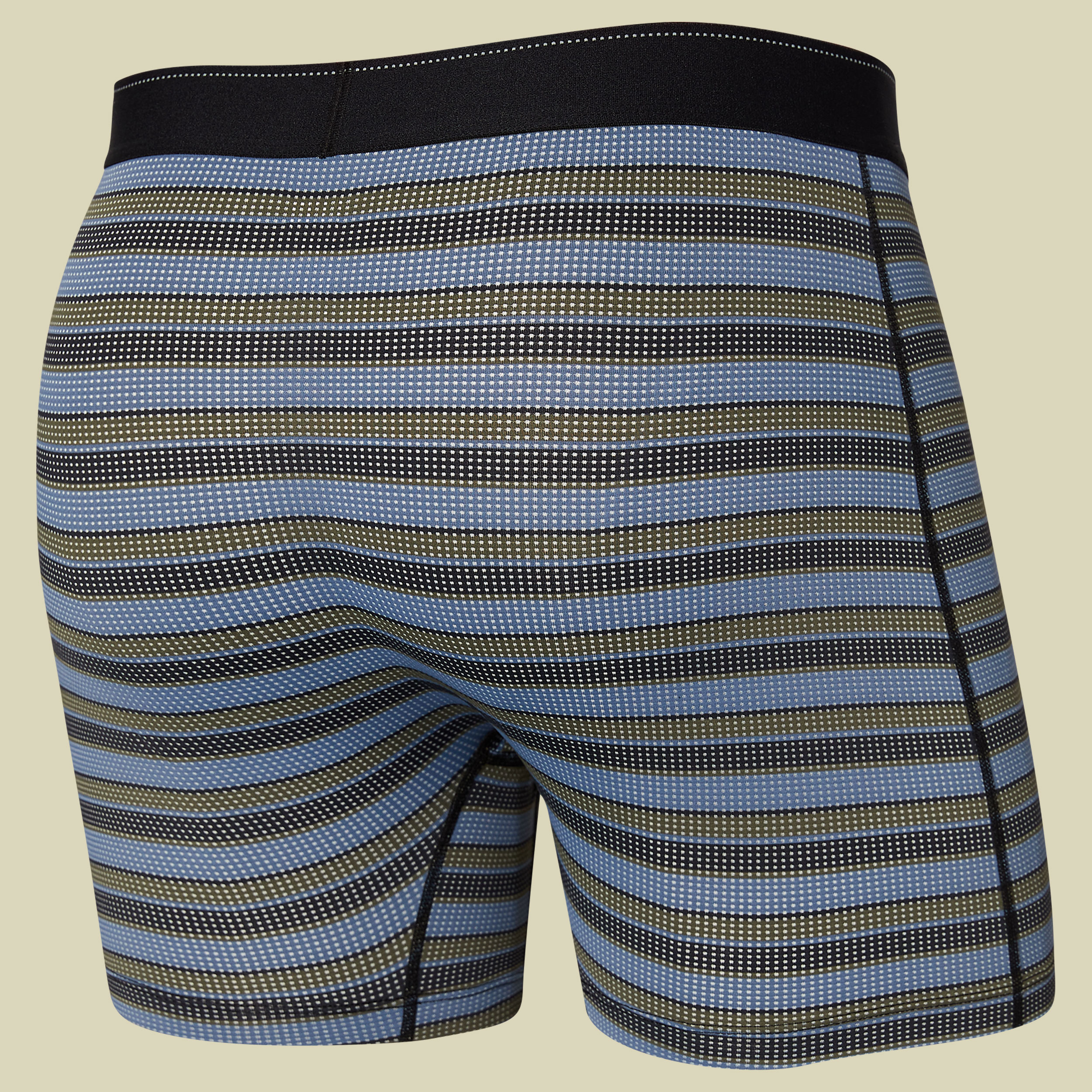 Quest Quick Dry Mesh Boxer Brief Fly mehrfarbig S - solar stripe-twilight