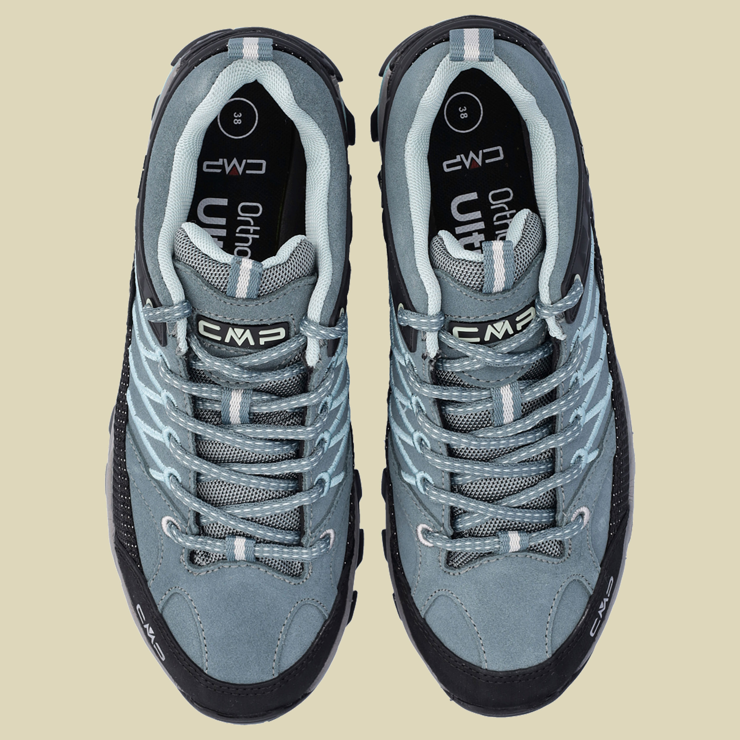 Rigel Low WMN Trekking Shoes WP Women Größe 39 Farbe E111 mineral green
